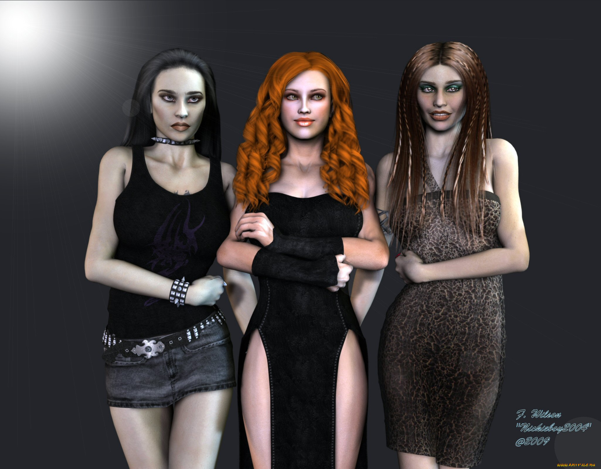 3д, графика, people, люди, девушки