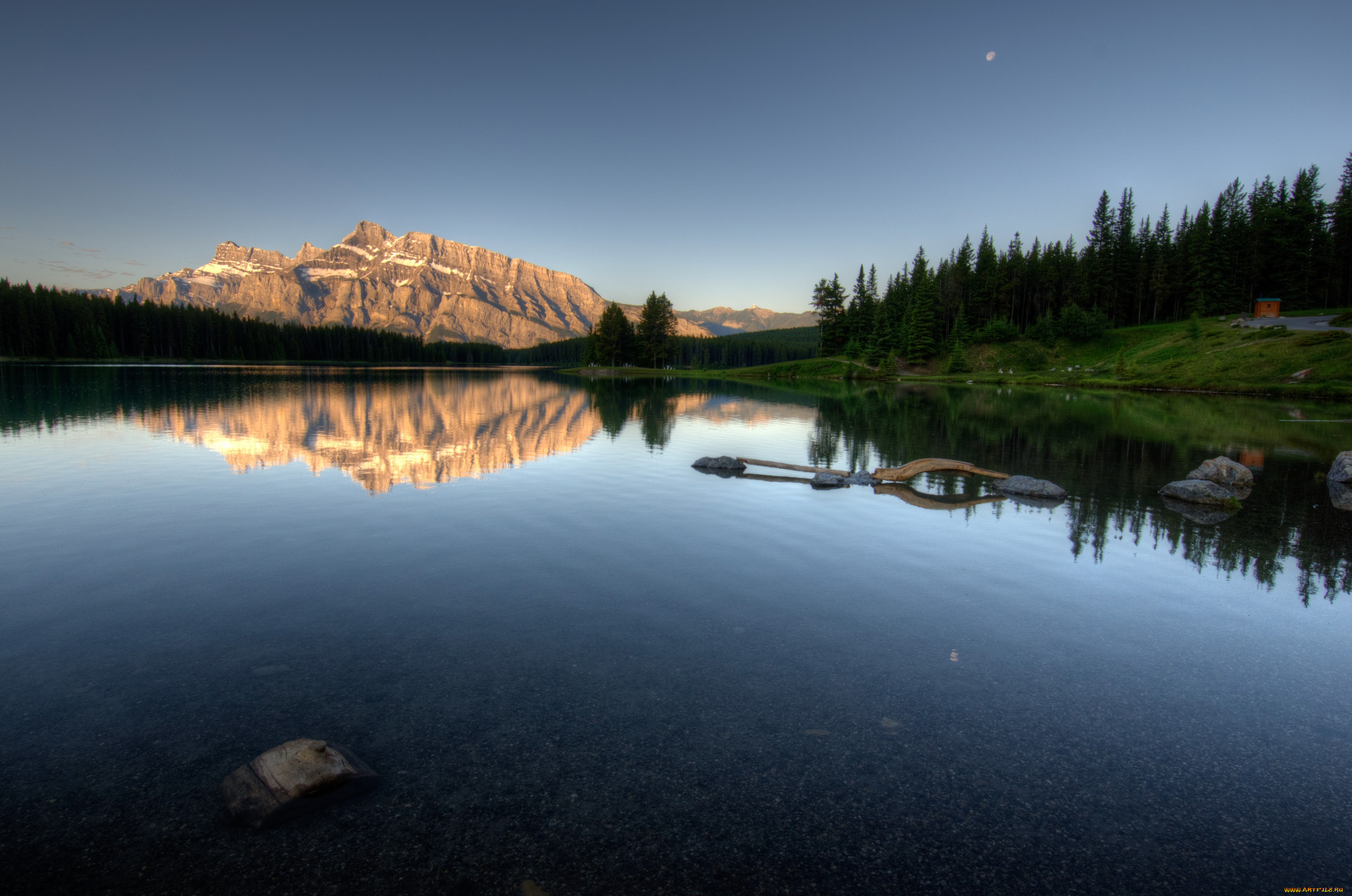 природа, реки, озера, канада