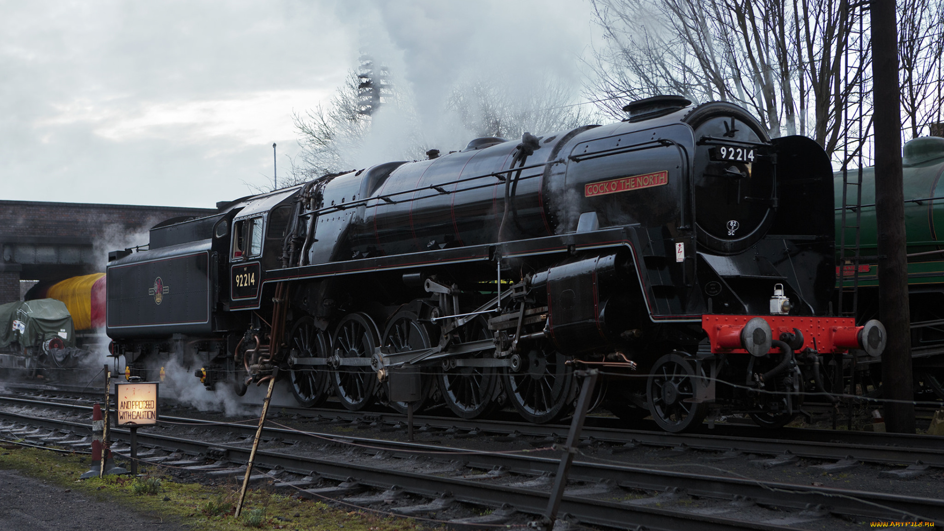 техника, паровозы, паровоз, рельсы, дорога, железная