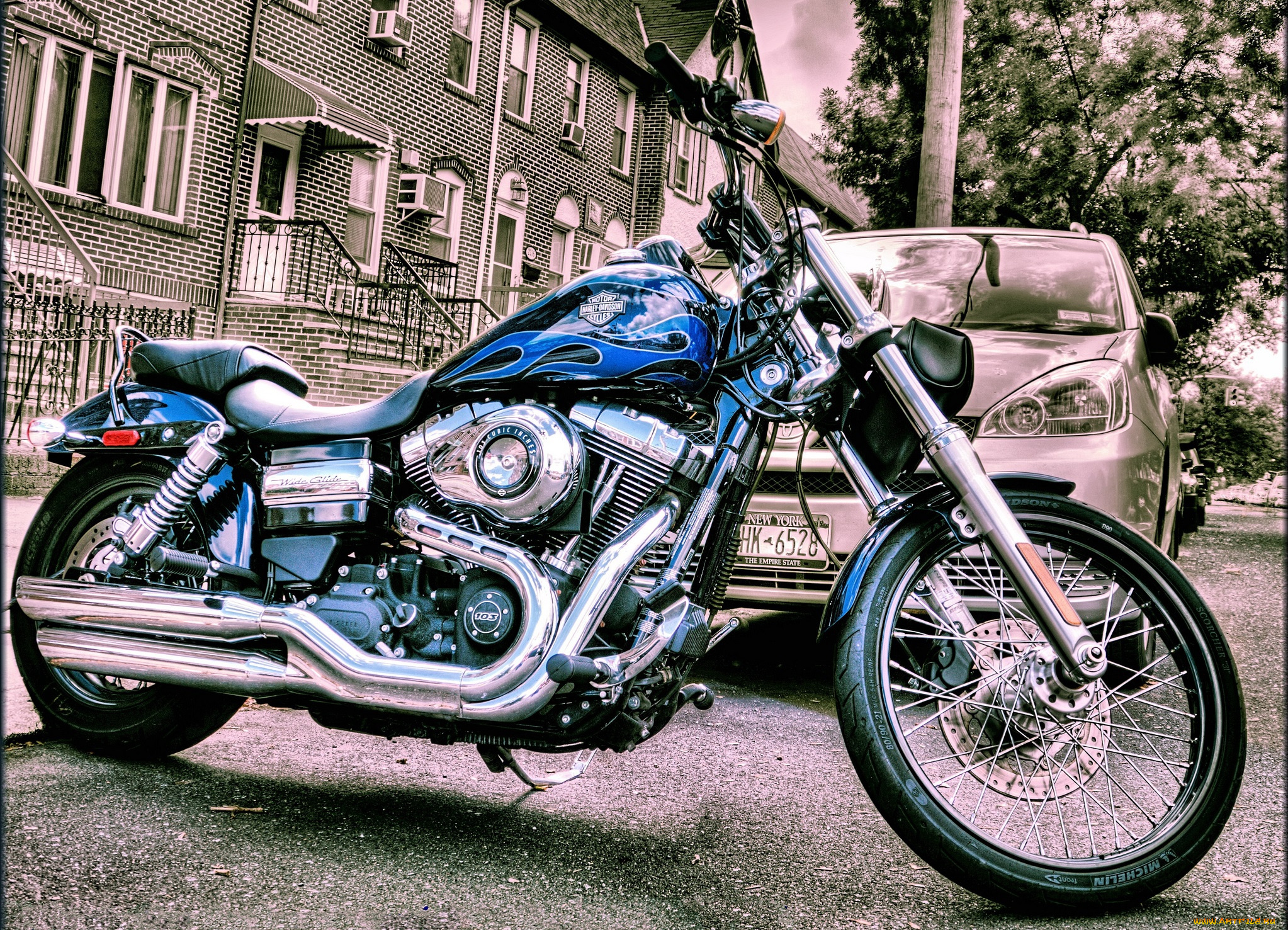 harley, davidson, мотоциклы, harley-davidson, байк, улица