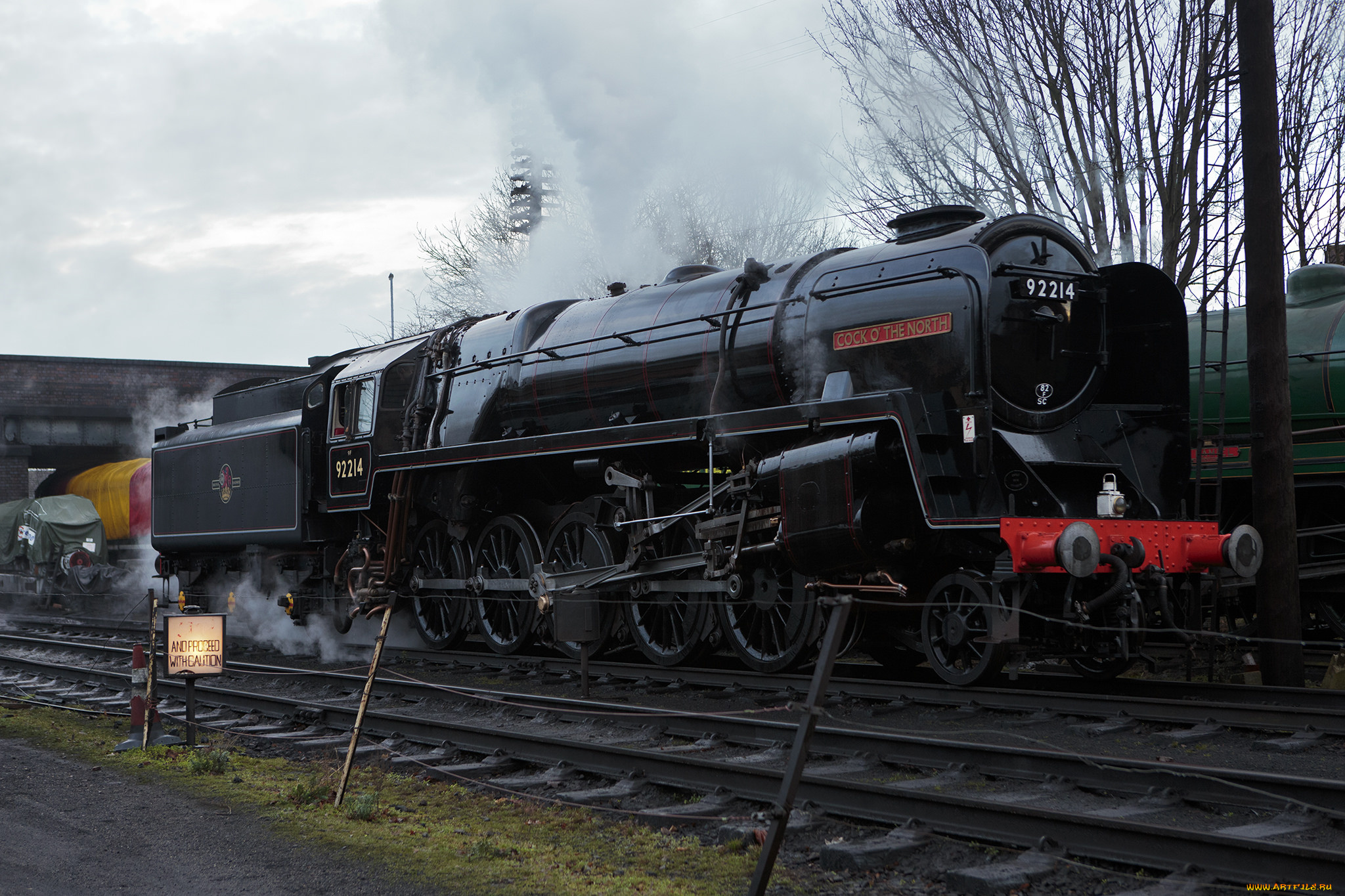 техника, паровозы, паровоз, рельсы, дорога, железная