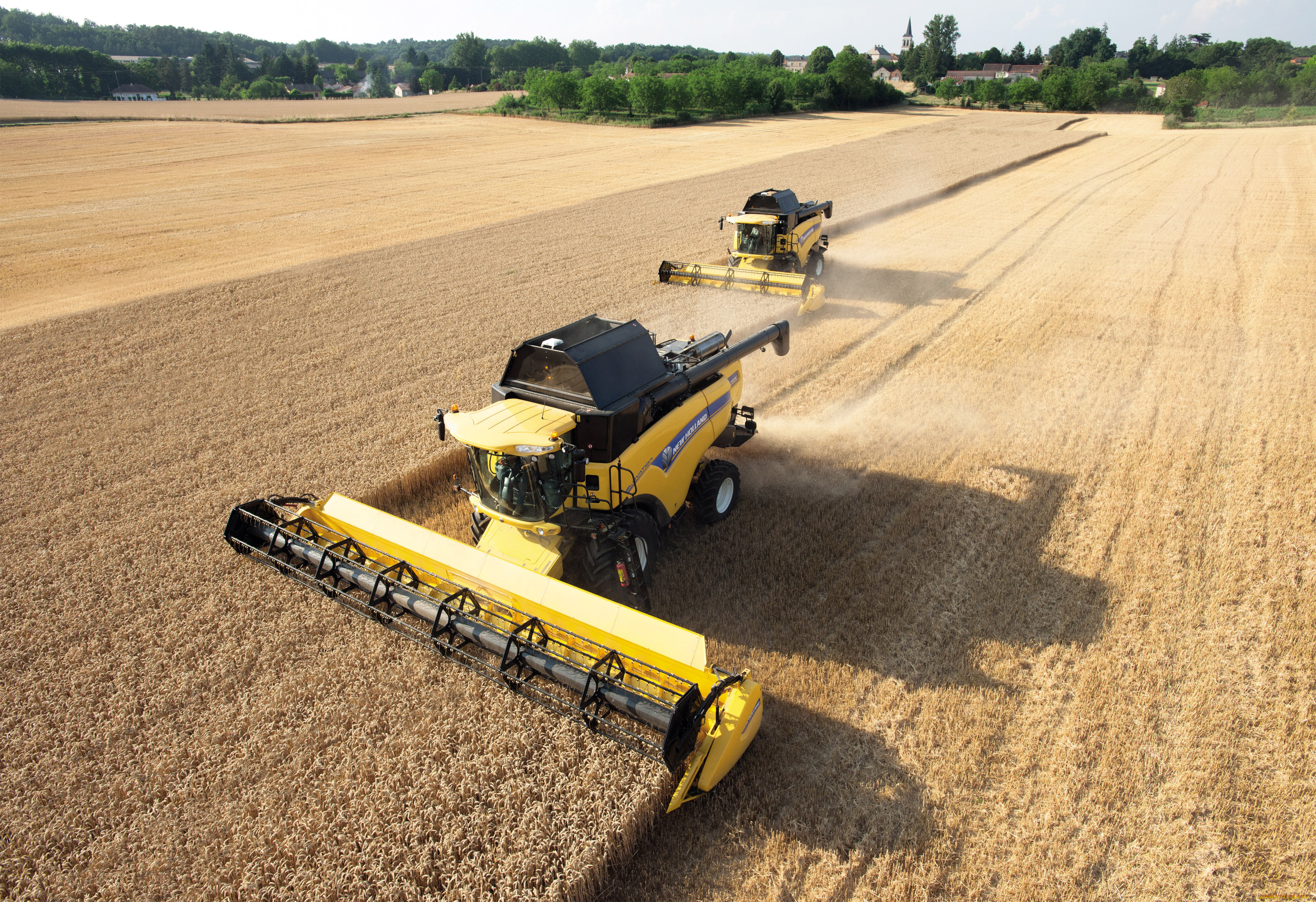 техника, комбайны, case