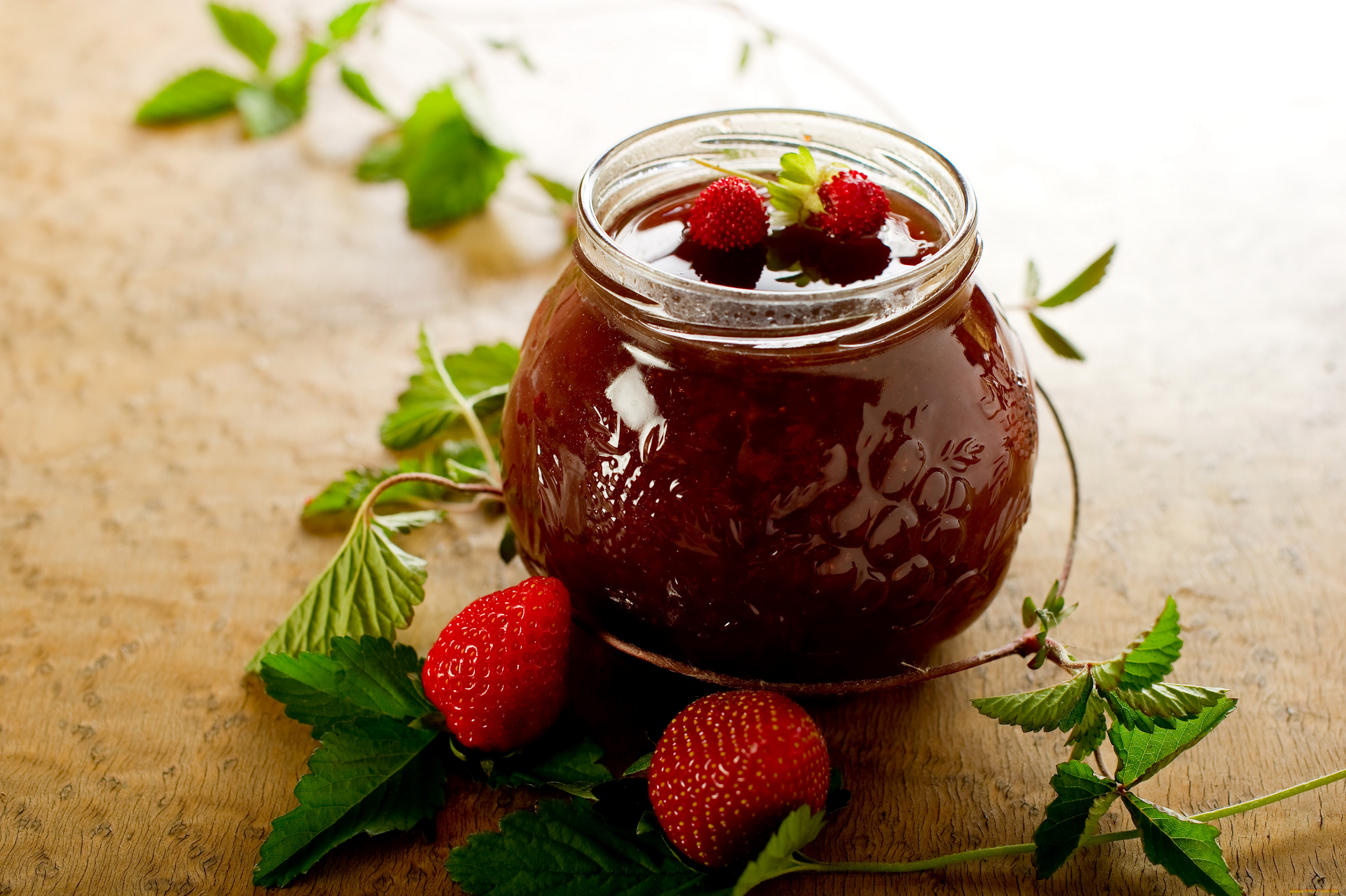 еда, мёд, , варенье, , повидло, , джем, банка, клубника, варенье