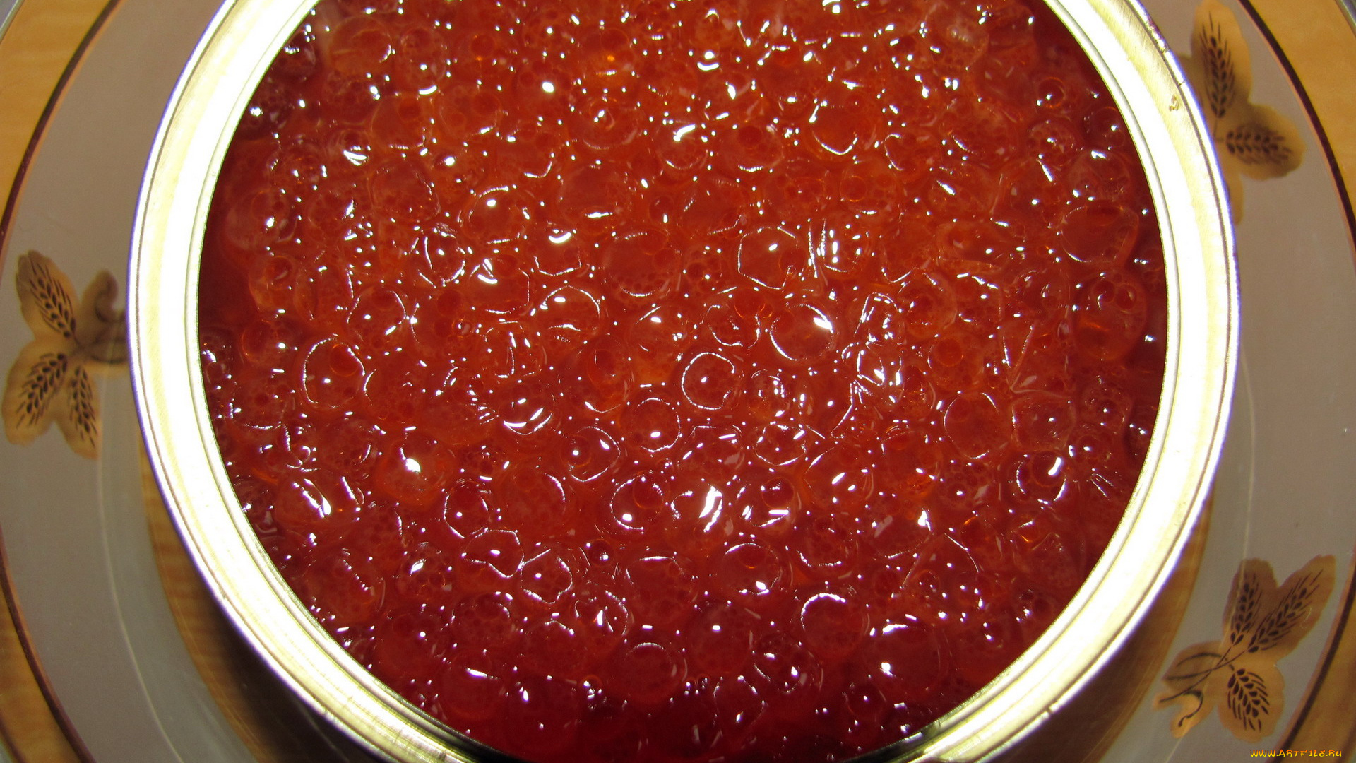 еда, икра, красная