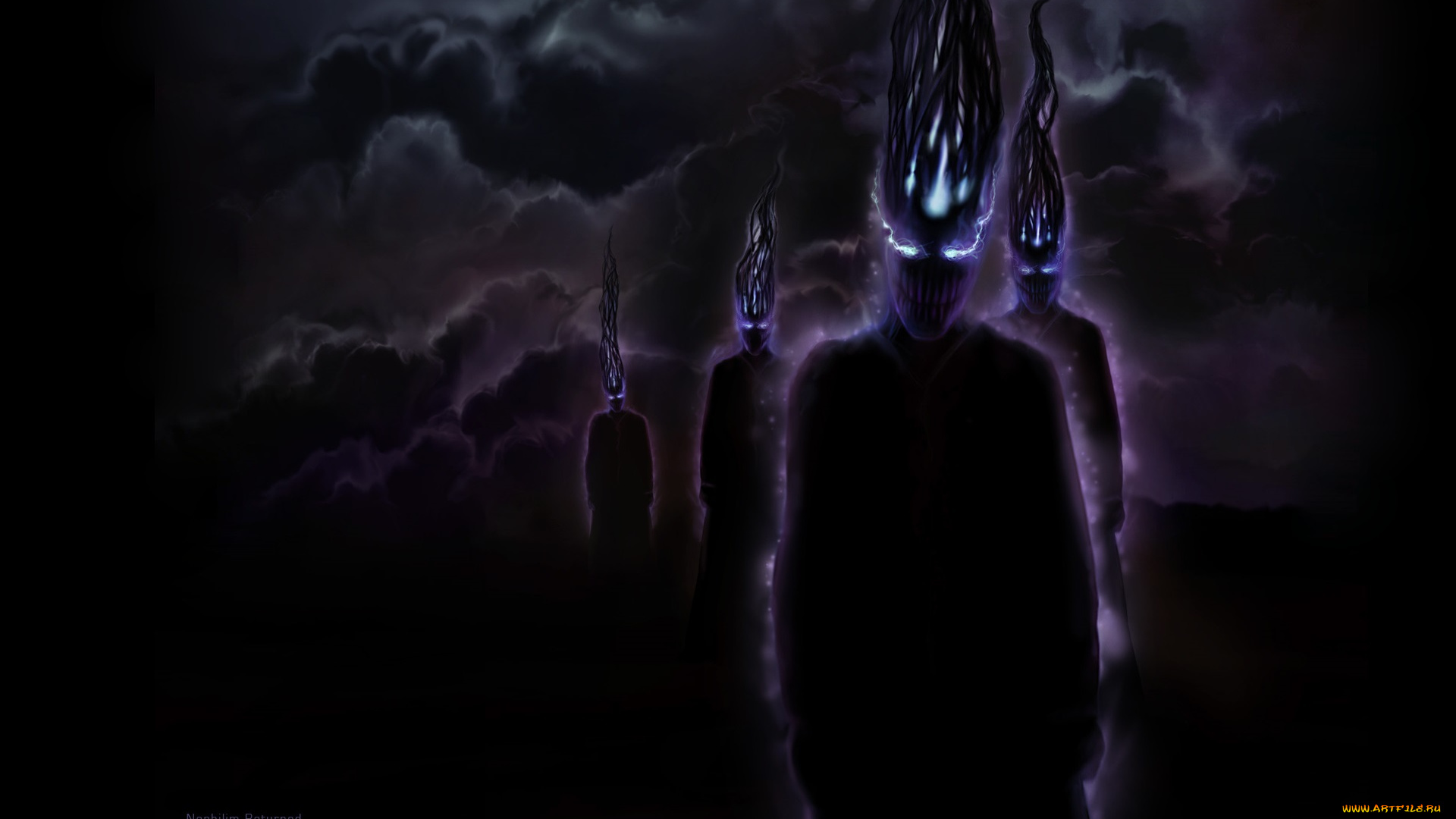 фэнтези, нежить, демоны, зло, ад