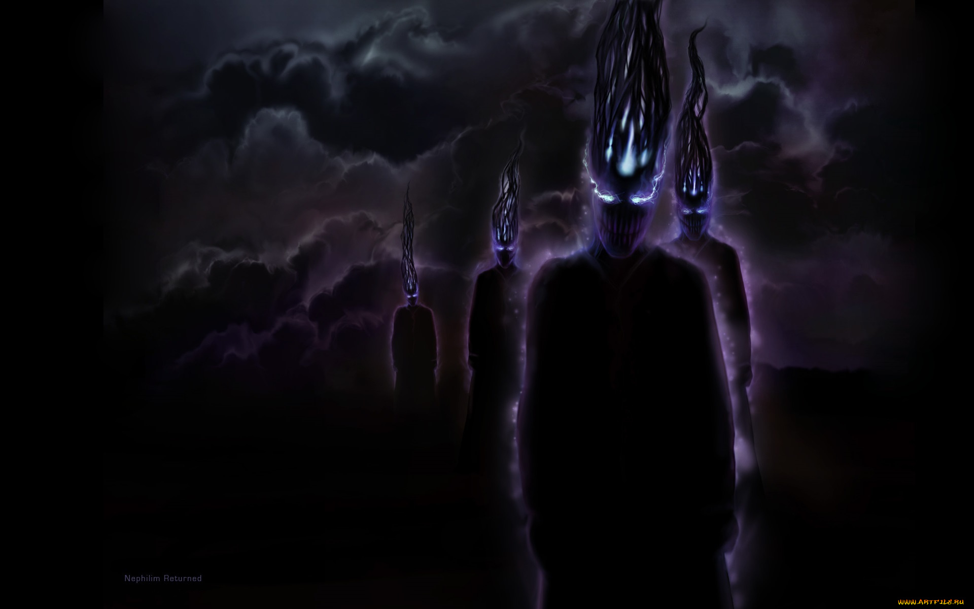 фэнтези, нежить, демоны, зло, ад