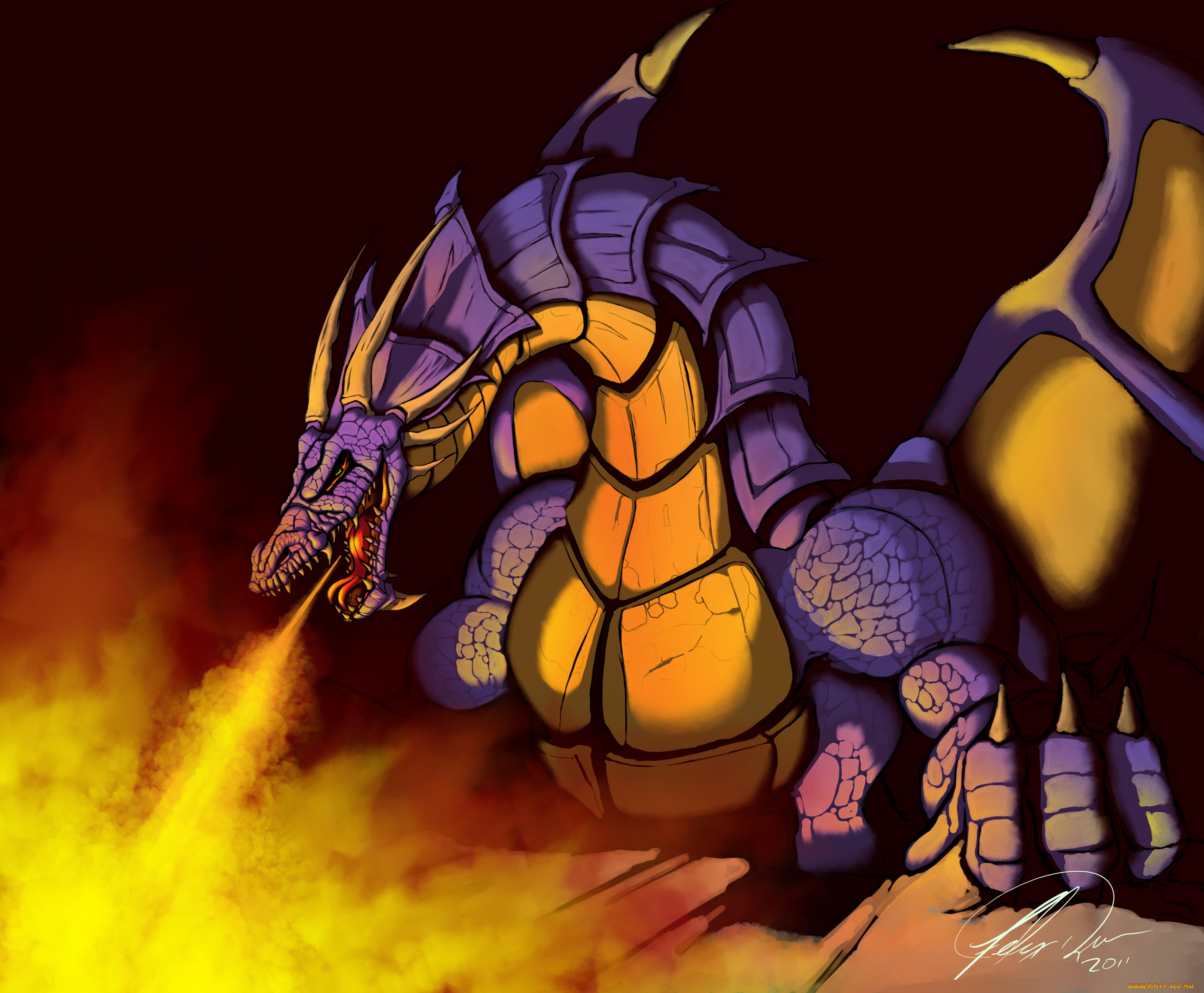 фэнтези, драконы, дракон