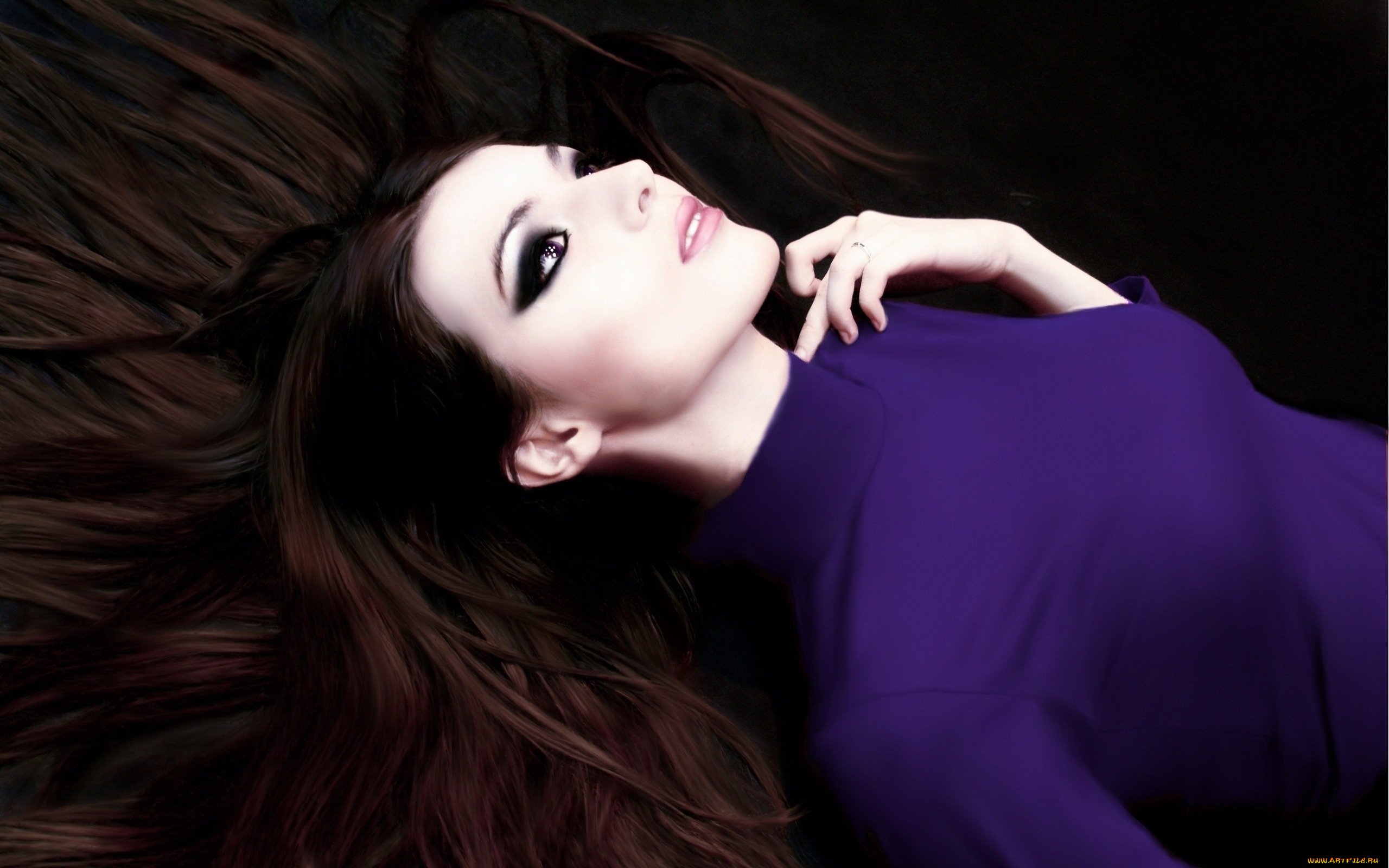 девушки, -unsort, , брюнетки, , шатенки, шатенка, волосы, свитер