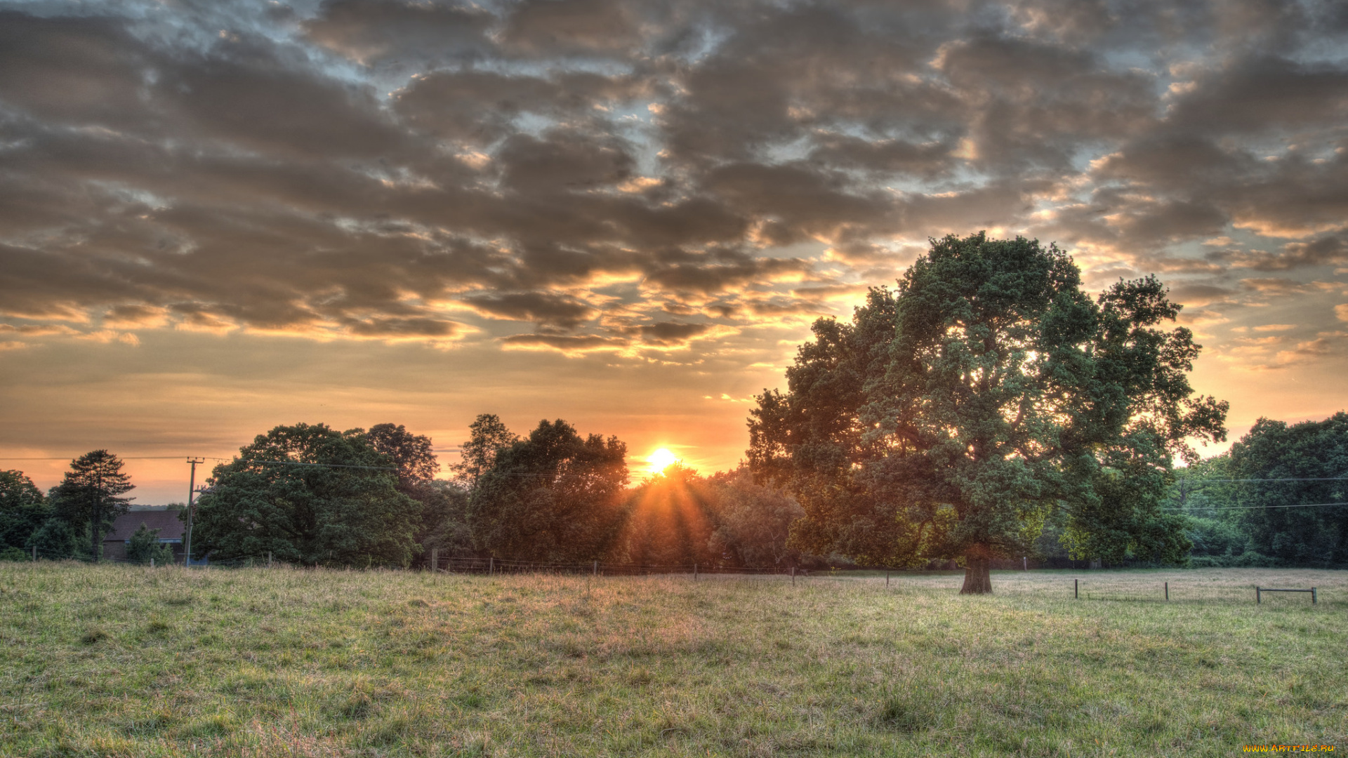 природа, восходы, закаты, рассвет