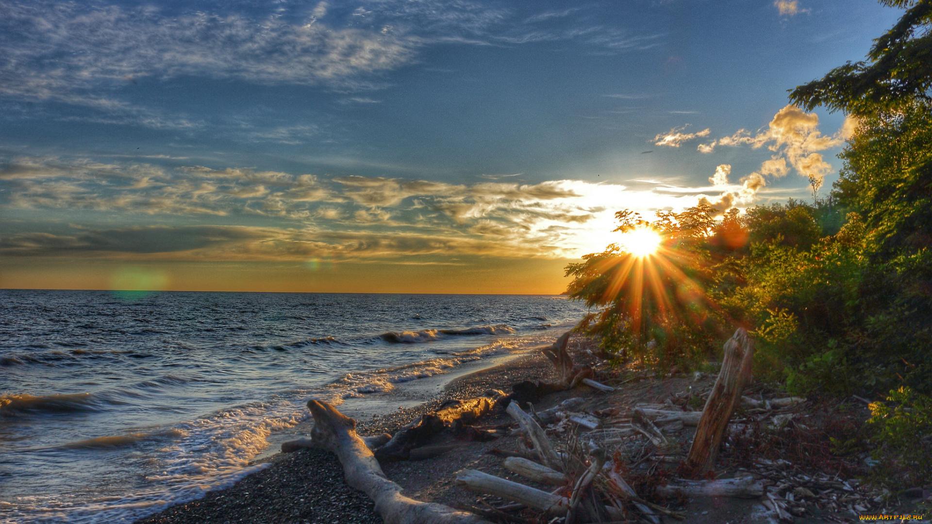 природа, восходы, закаты, рассвет