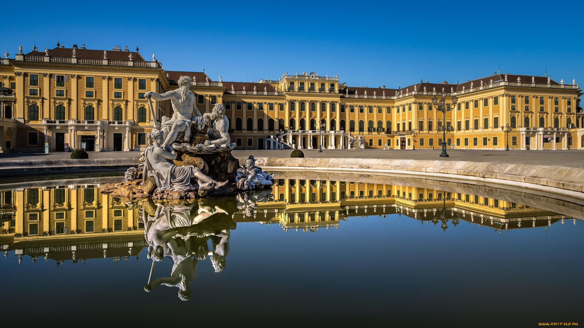 schlo&, 223, , sch&, 246, nbrunn, города, вена, , австрия, дворец, шёнбрунн