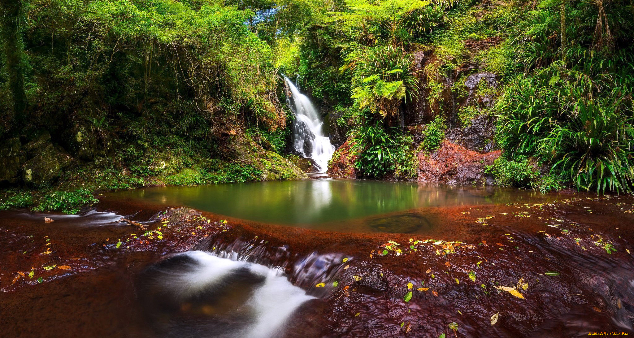 природа, водопады, водопад