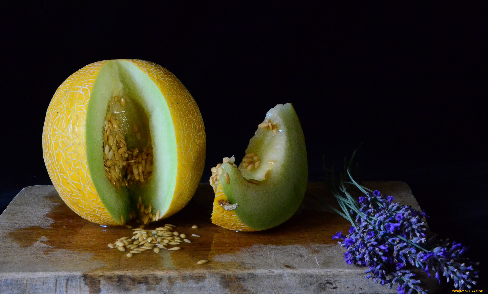 еда, дыня, вкуснятина