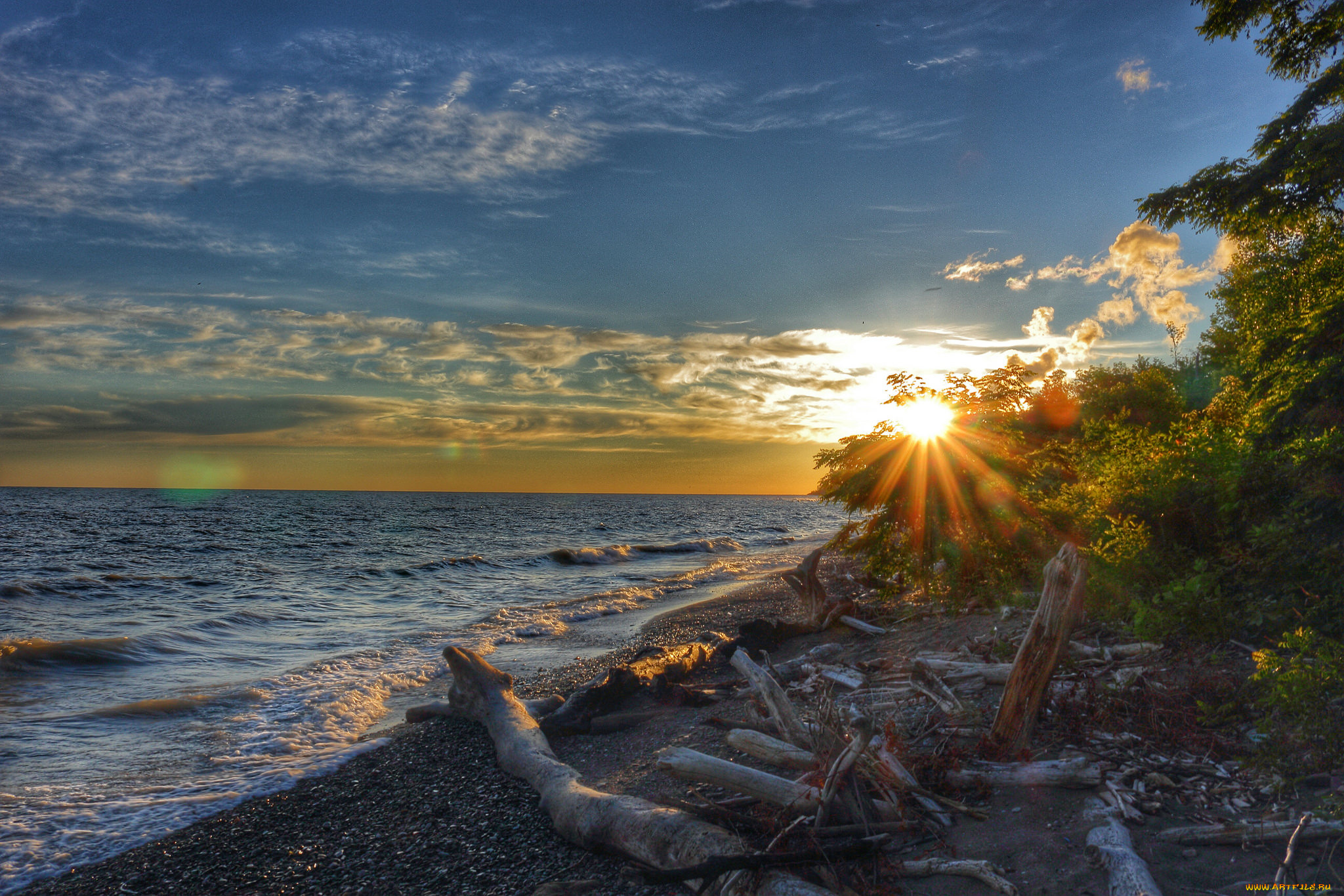 природа, восходы, закаты, рассвет