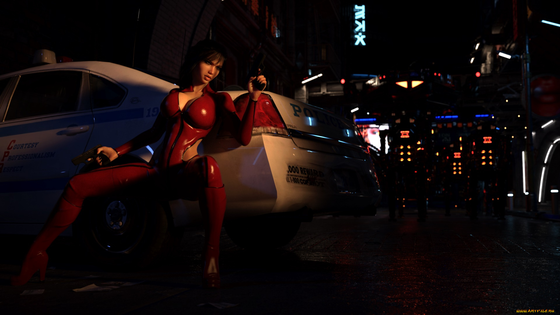 3д, графика, фантазия, , fantasy, взгляд, девушка, фон