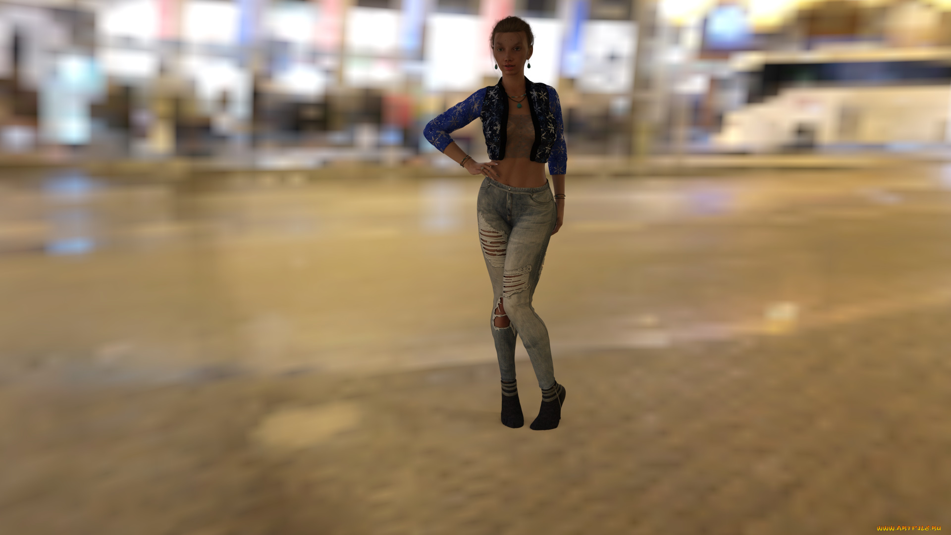 3д, графика, люди, , people, девушка, взгляд, фон