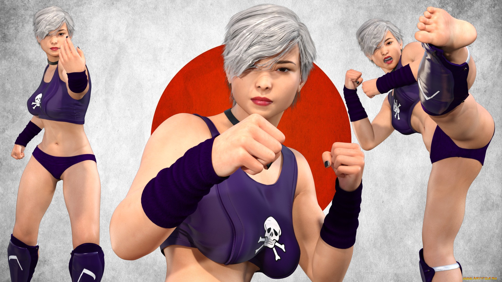 3д, графика, спорт, , sport, фон, девушка, взгляд