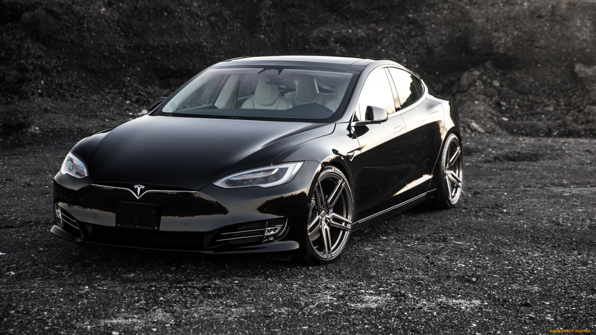 автомобили, tesla, supercar, vossen