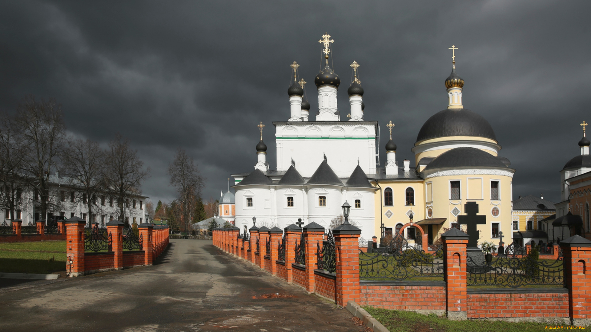 города, -, православные, церкви, , монастыри, церковь, город, здание, чеховский, район, московской, области, новый, быт, мужской, монастырь, вознесенская, давидова, пустынь