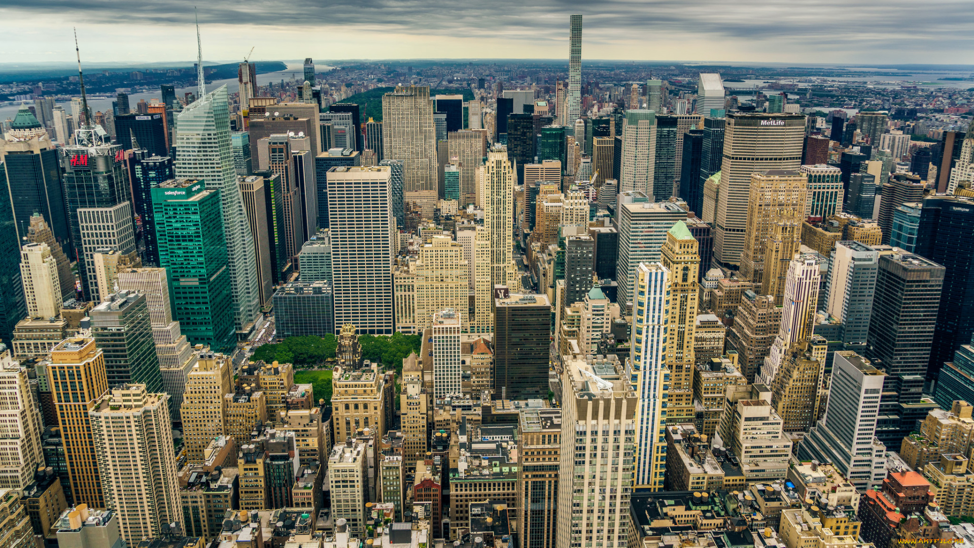 manhattan, города, нью-йорк, , сша, простор