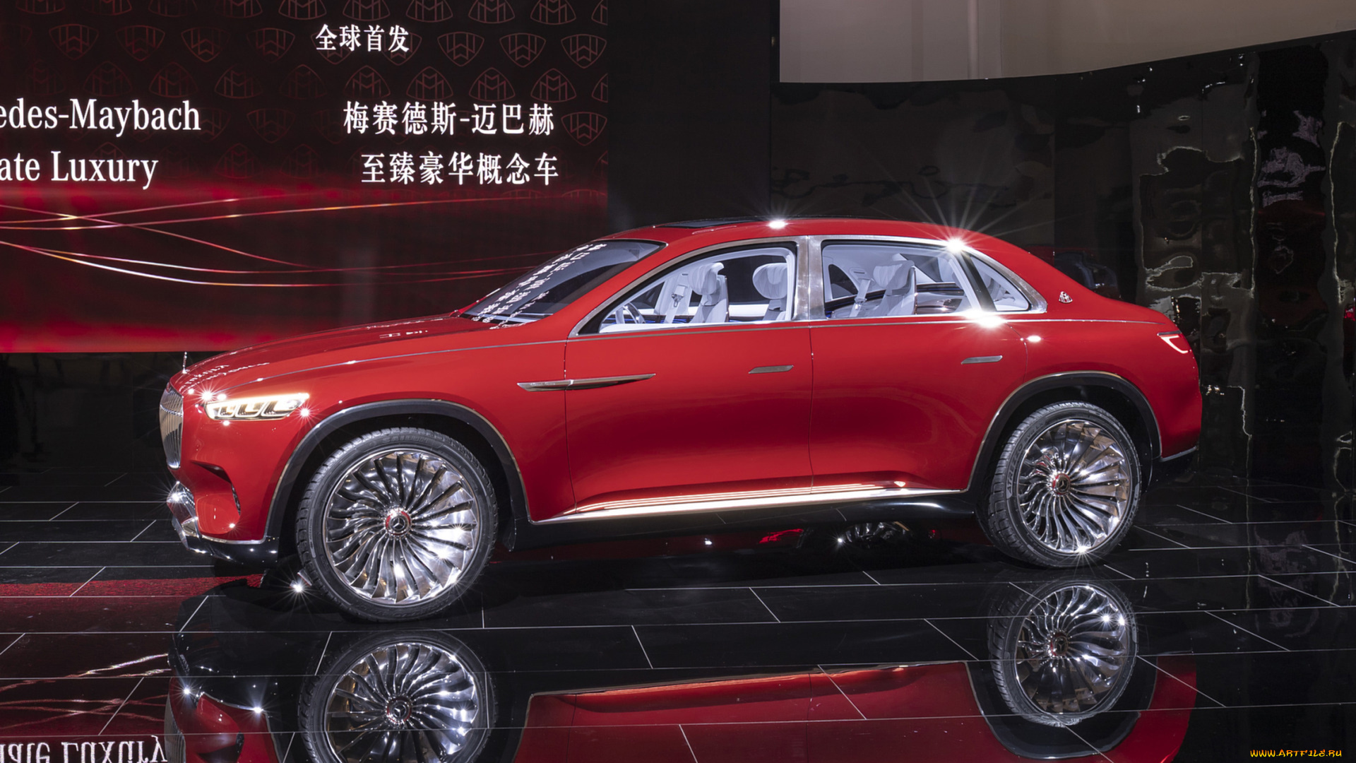 mercedes-maybach, vision, ultimate, luxury, suv, concept, 2018, автомобили, выставки, и, уличные, фото, mercedes-maybach, 2018, concept, suv, luxury, ultimate, vision