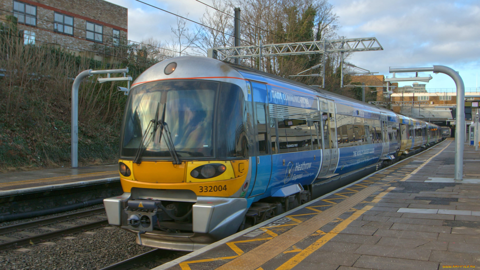 техника, поезда, локомотив, состав