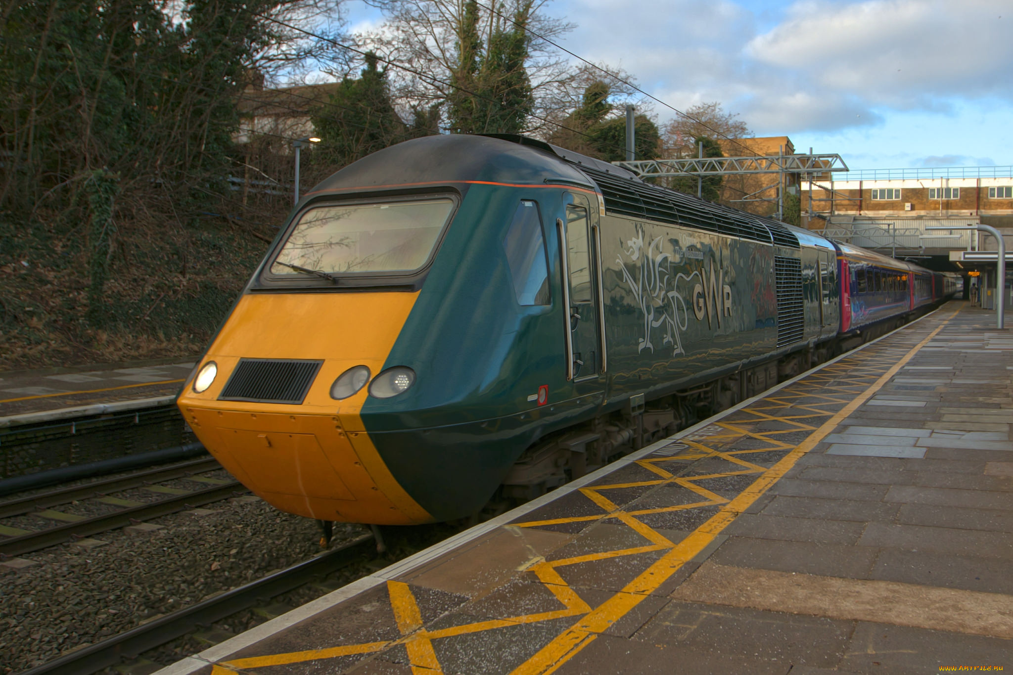 техника, поезда, локомотив, состав