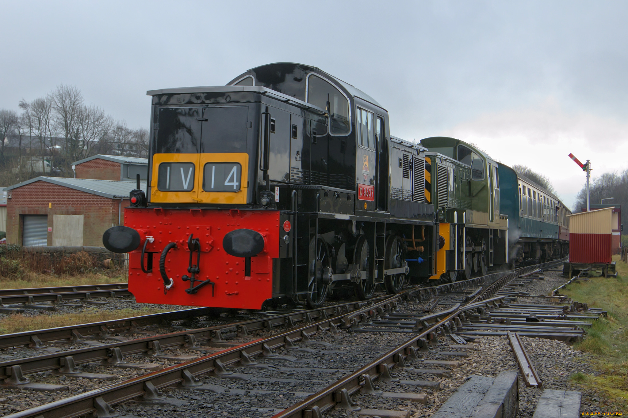 техника, поезда, локомотив, состав