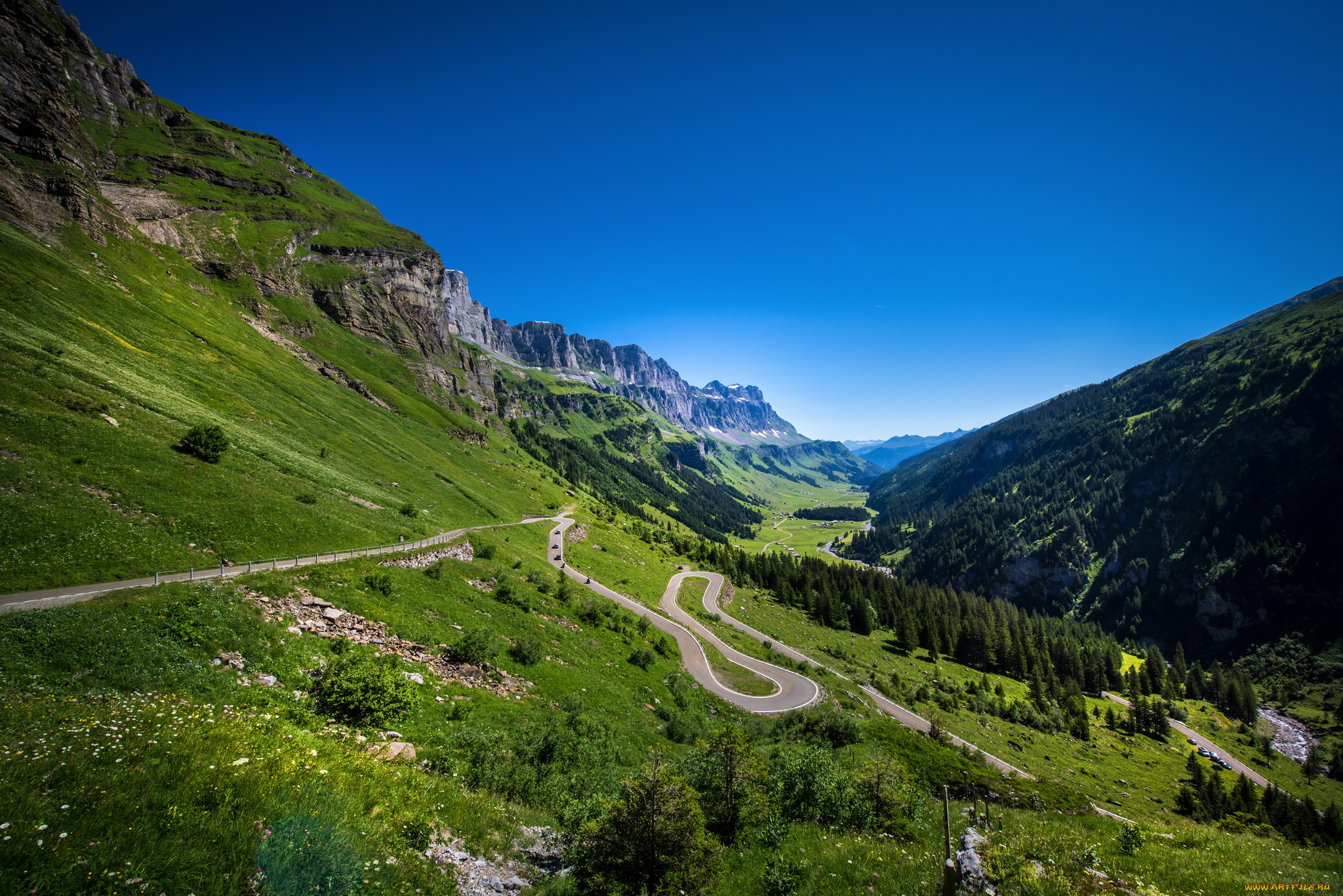 природа, дороги, простор