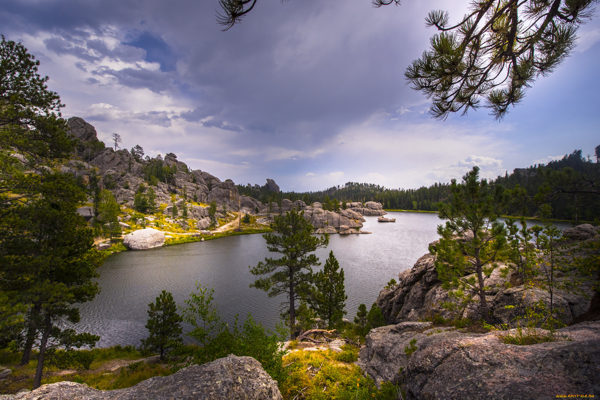 природа, реки, озера, простор