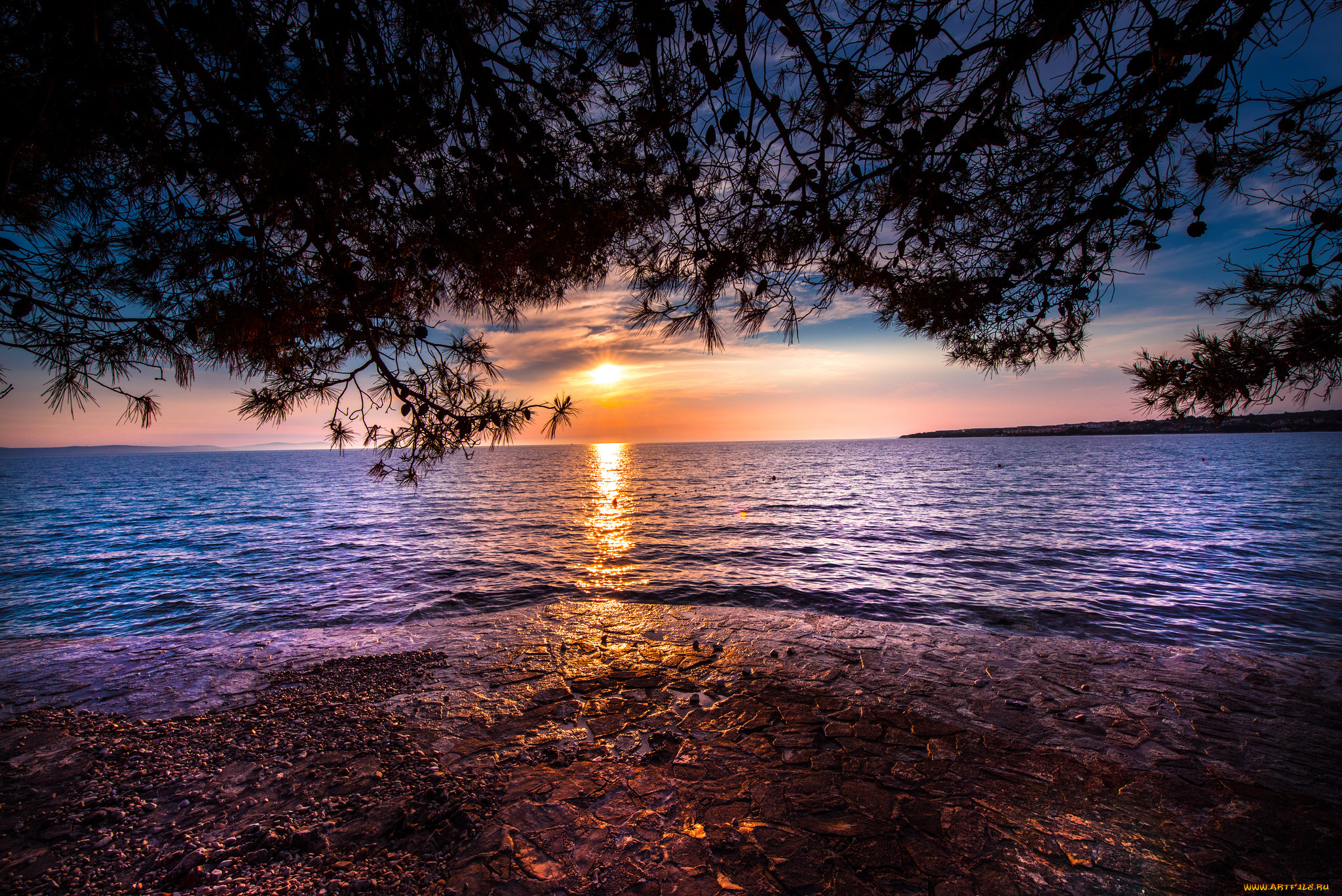 природа, восходы, закаты, простор