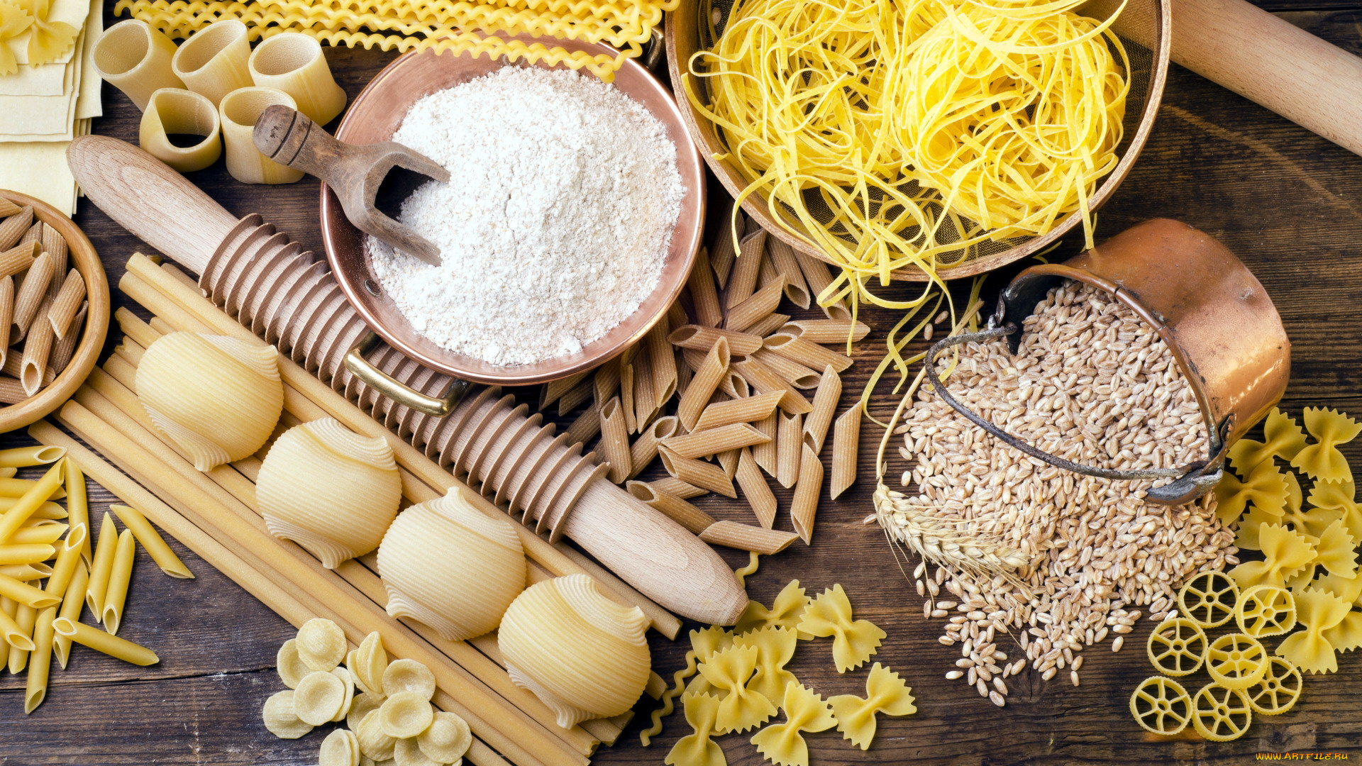 еда, макаронные, блюда, ассорти, макароны, паста