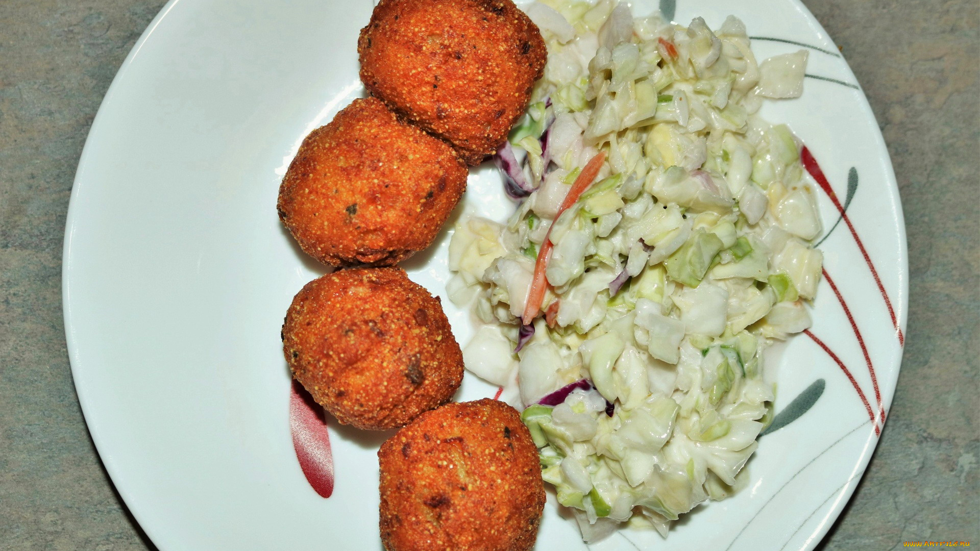 еда, вторые, блюда, фрикадельки