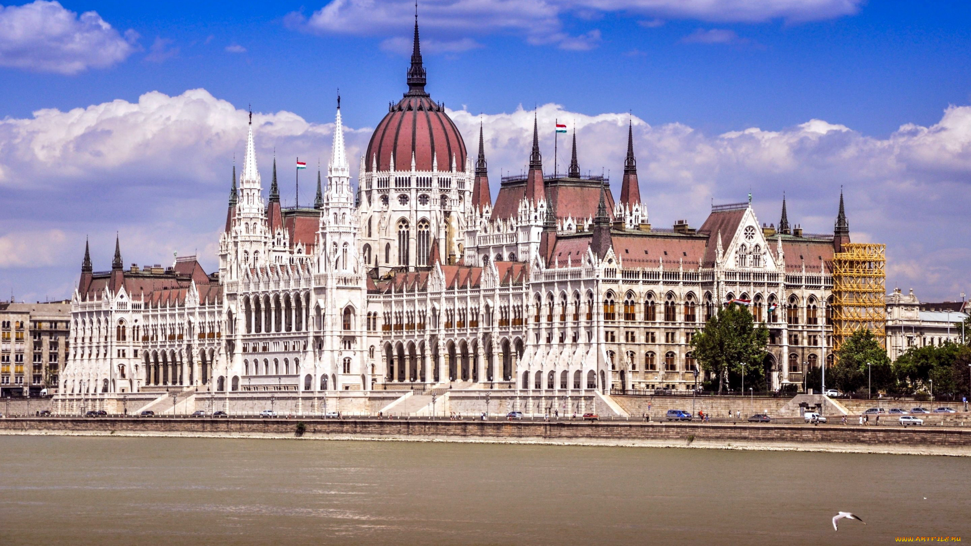 города, будапешт, , венгрия, парламент