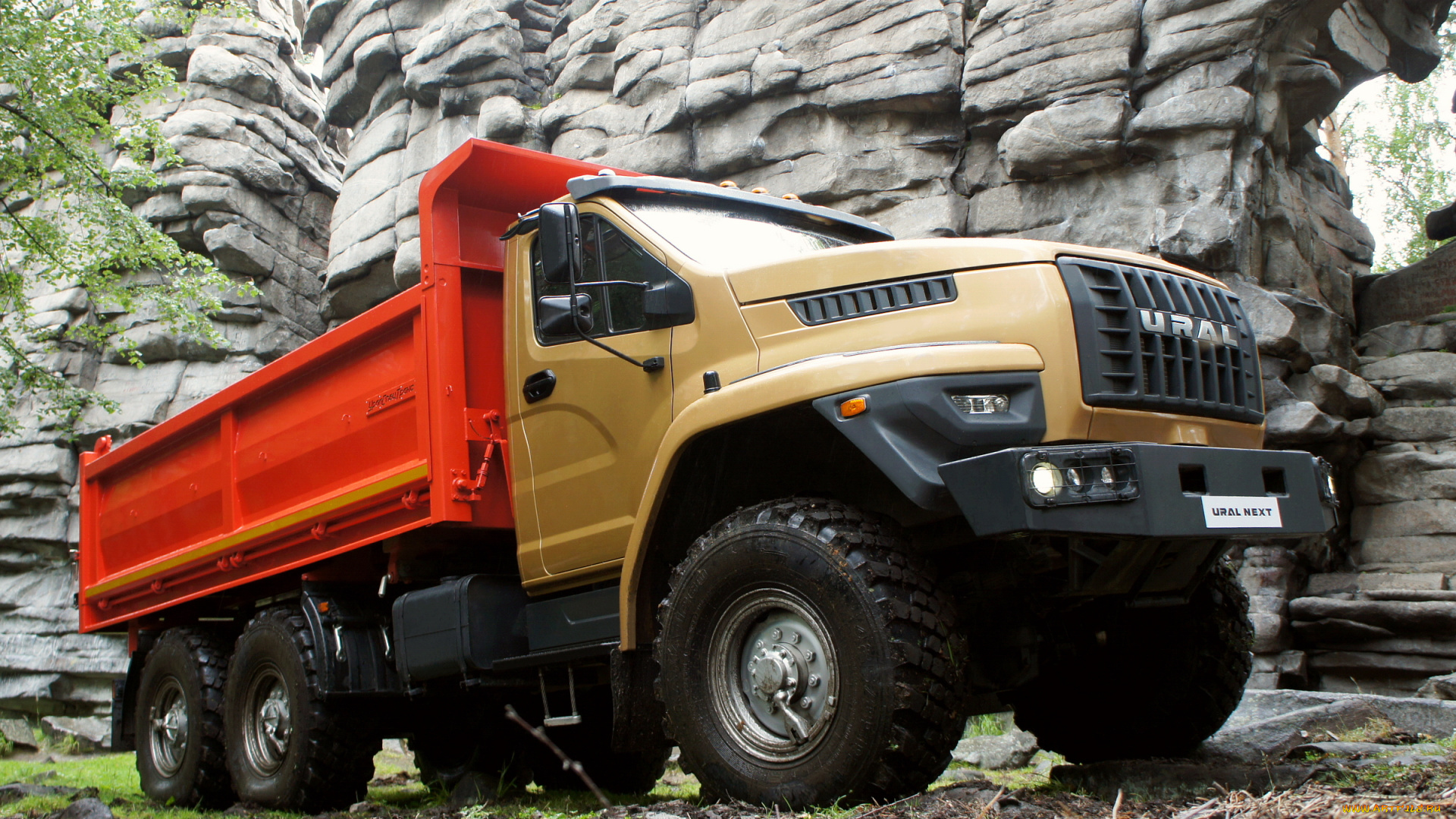 урал, автомобили, самосвал, некст, скалы, автомобиль