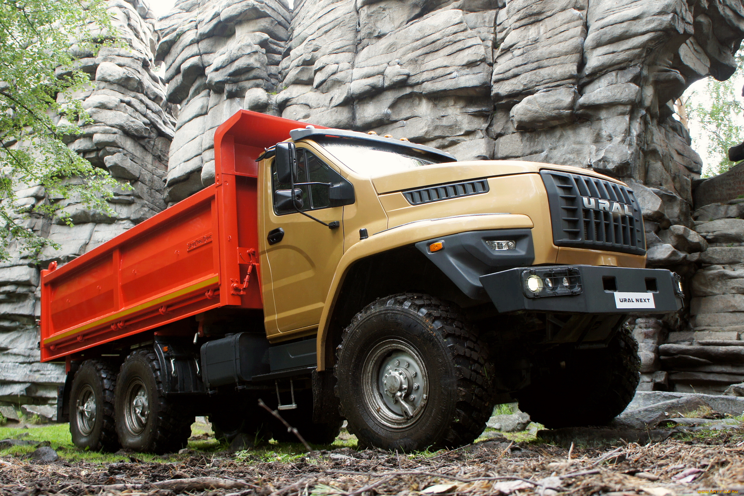 урал, автомобили, самосвал, некст, скалы, автомобиль