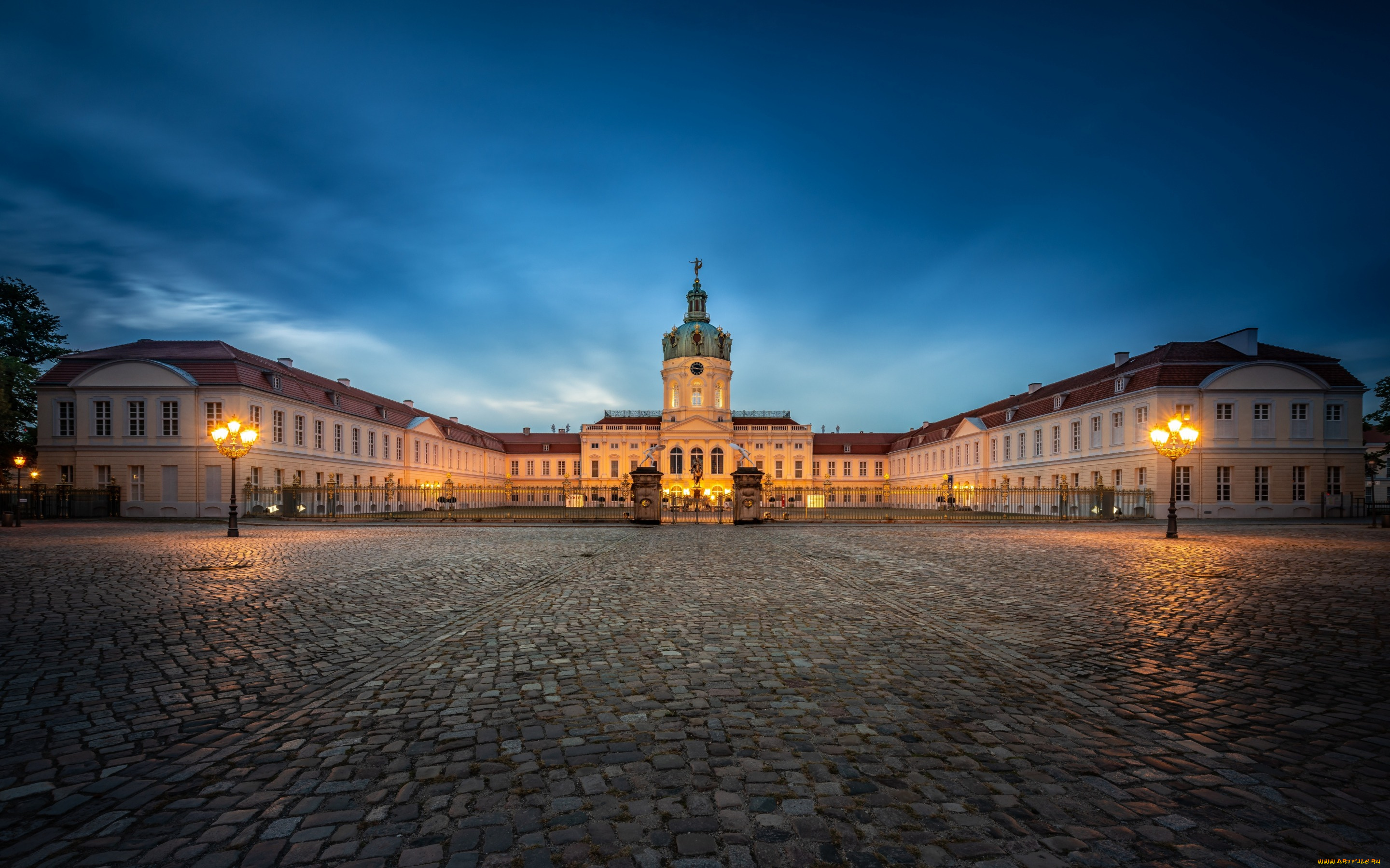 города, берлин, , германия, charlottenburg, palace