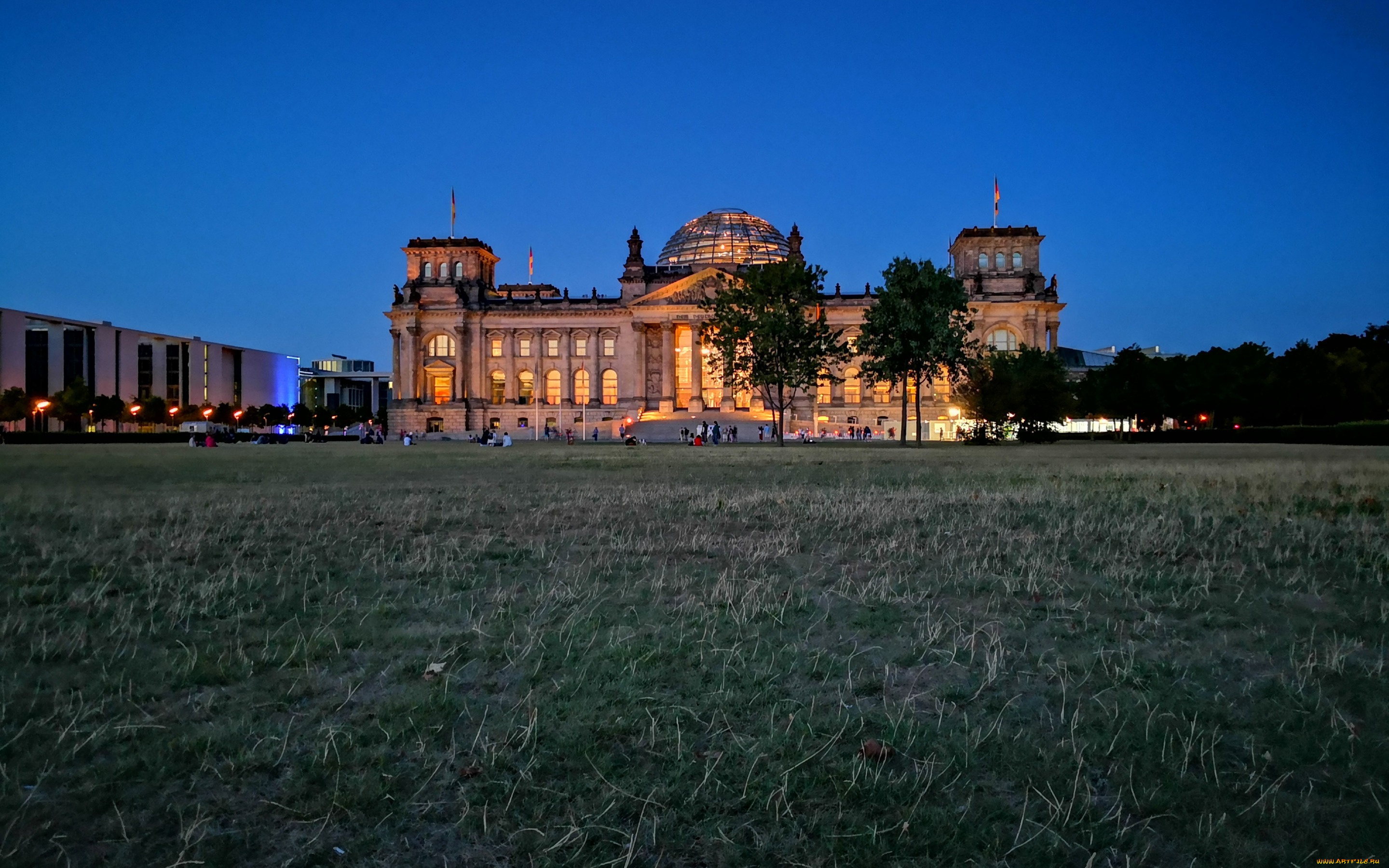 города, берлин, , германия, reichstag