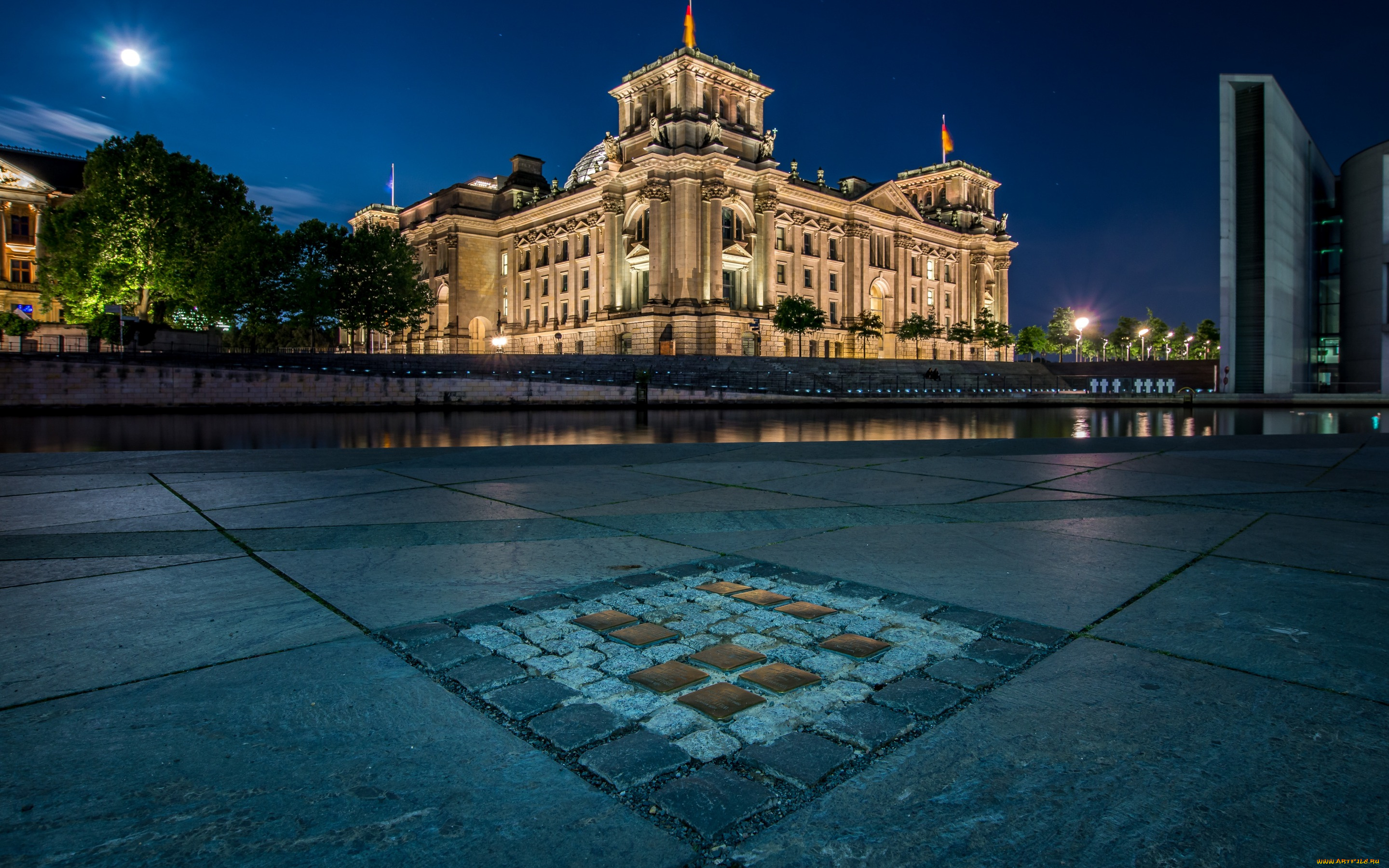 города, берлин, , германия, reichstag
