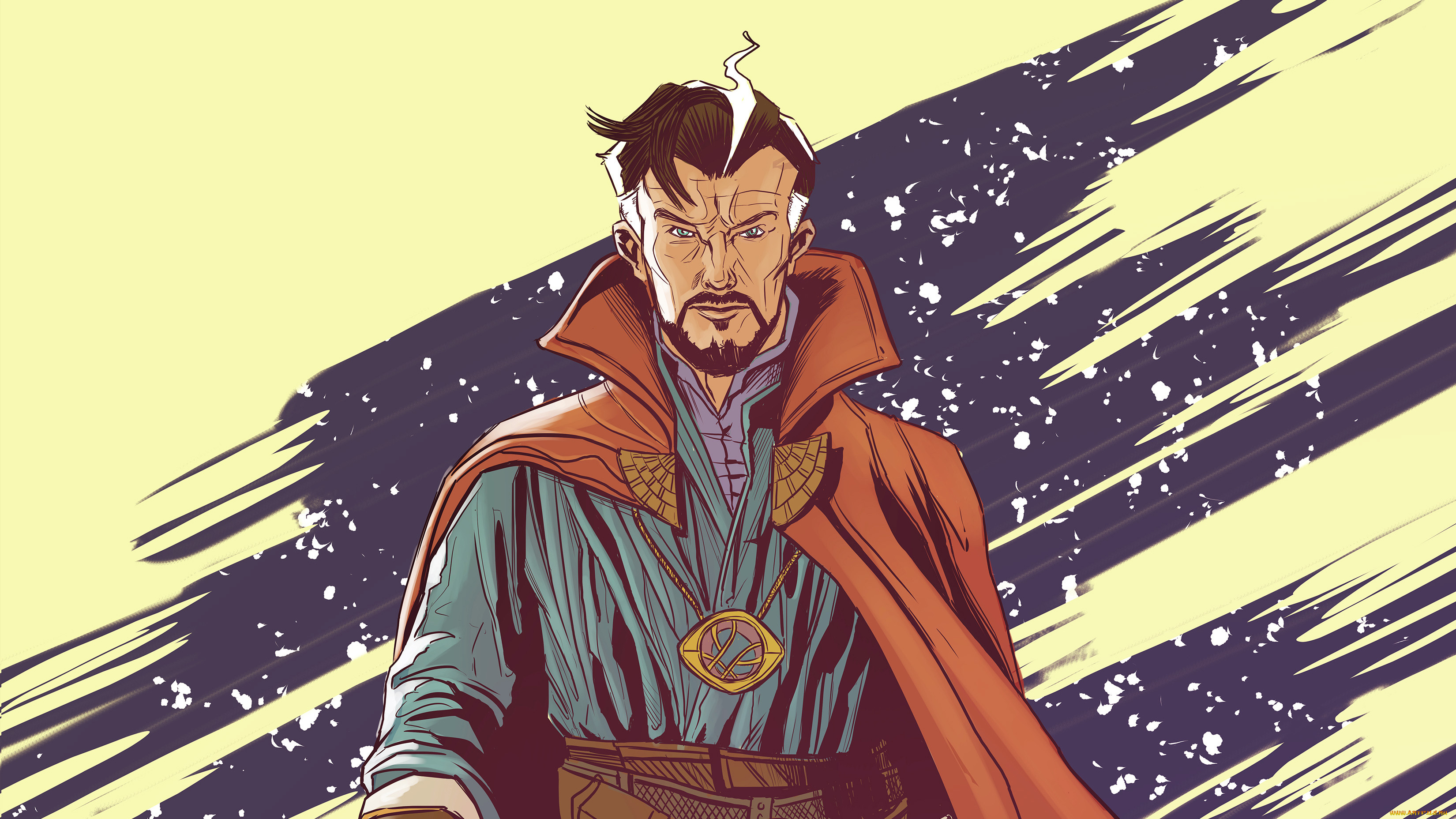 рисованное, комиксы, doctor, strange