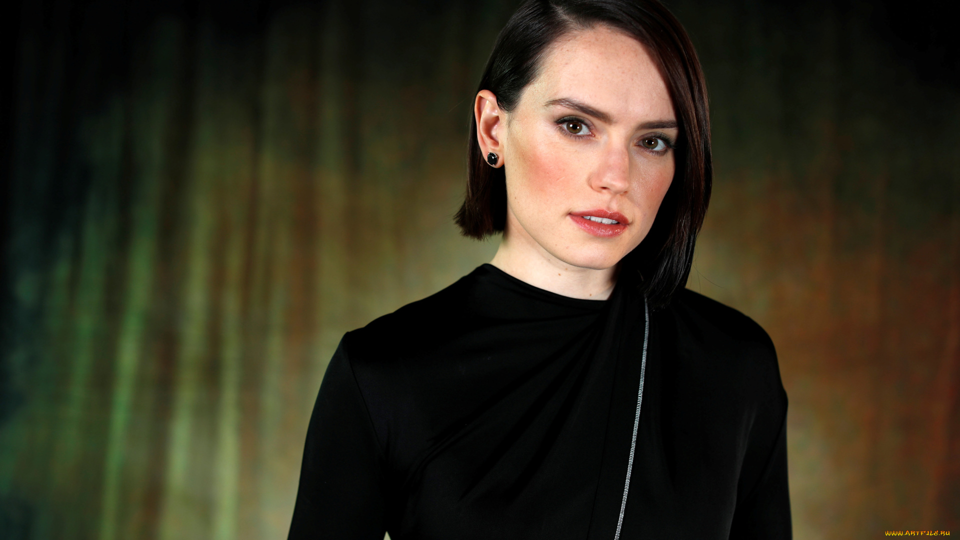 девушки, daisy, ridley, брюнетка, свитер