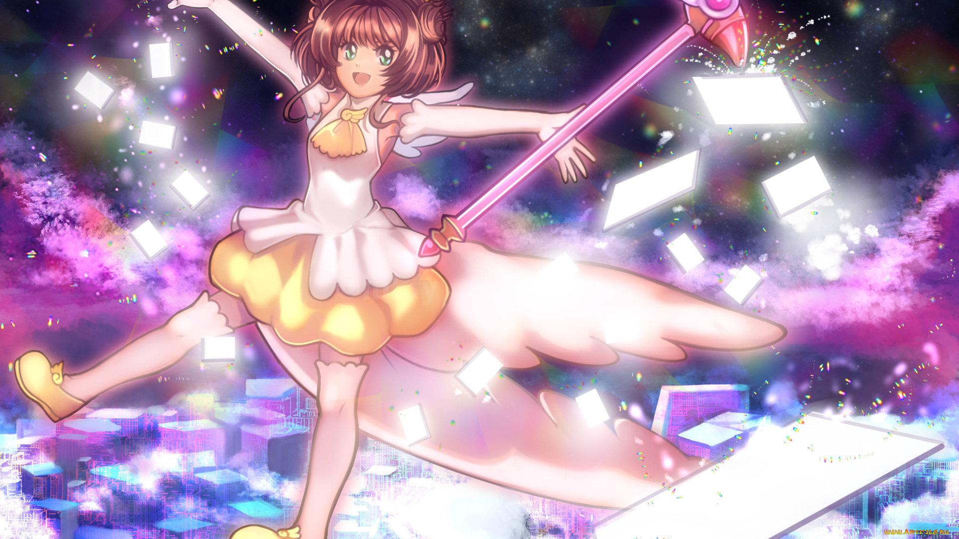 аниме, card, captor, sakura, сакура, собирательница, карт
