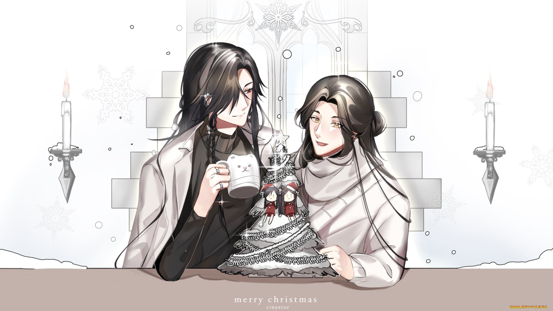 аниме, tian, guan, ci, fu, благословение, небожителей, tian, guan, ci, fu, мосян, тунсю