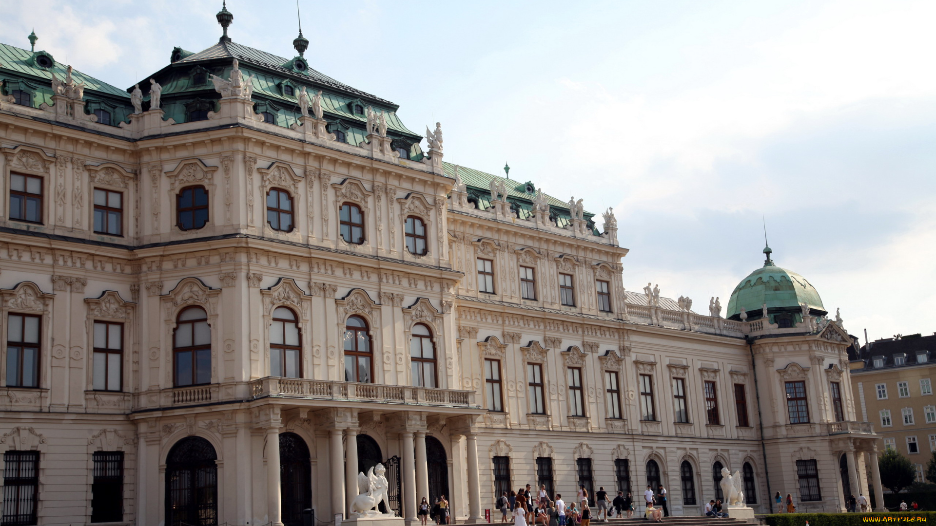 города, вена, , австрия, дворец