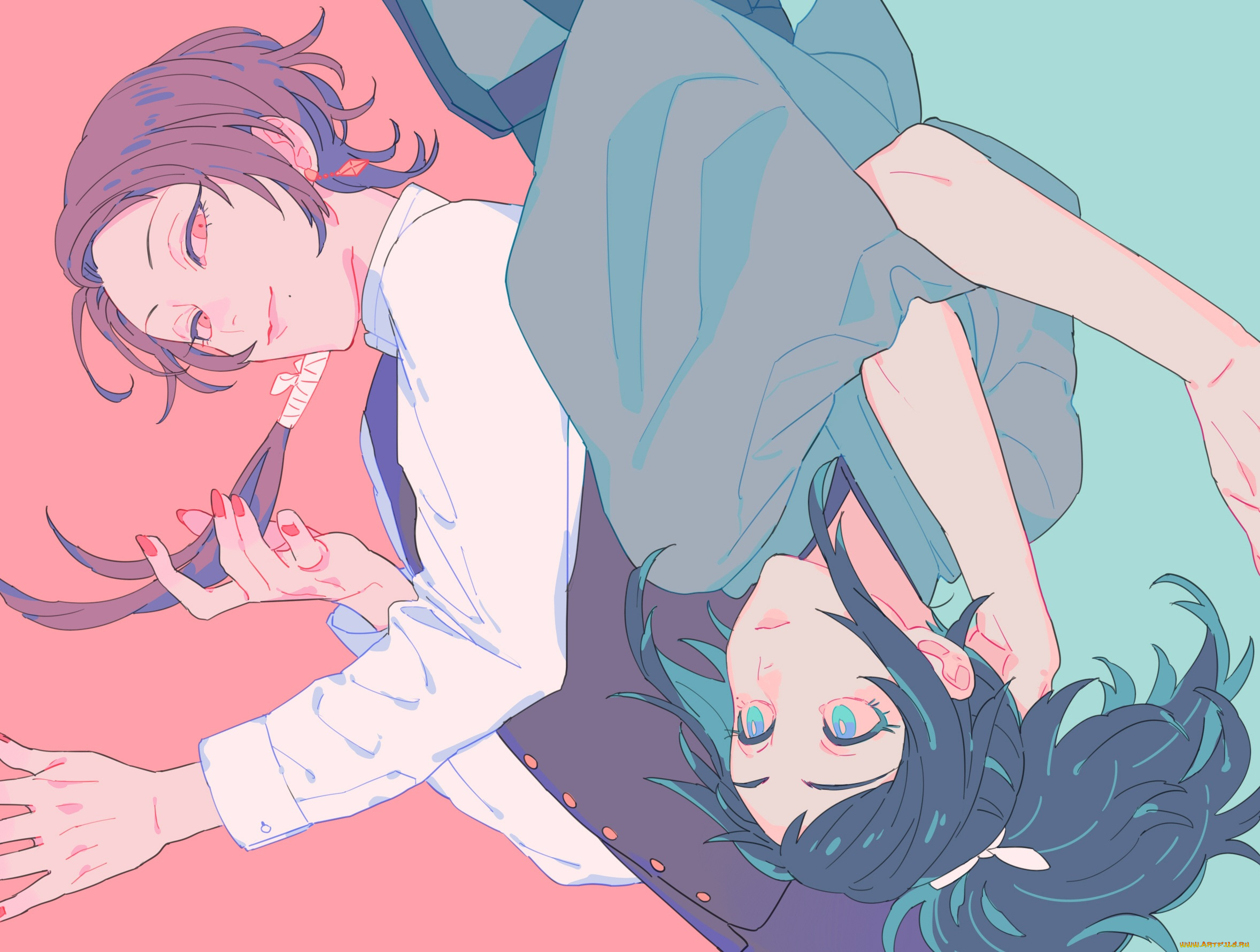 аниме, touken, ranbu, танец, мечей