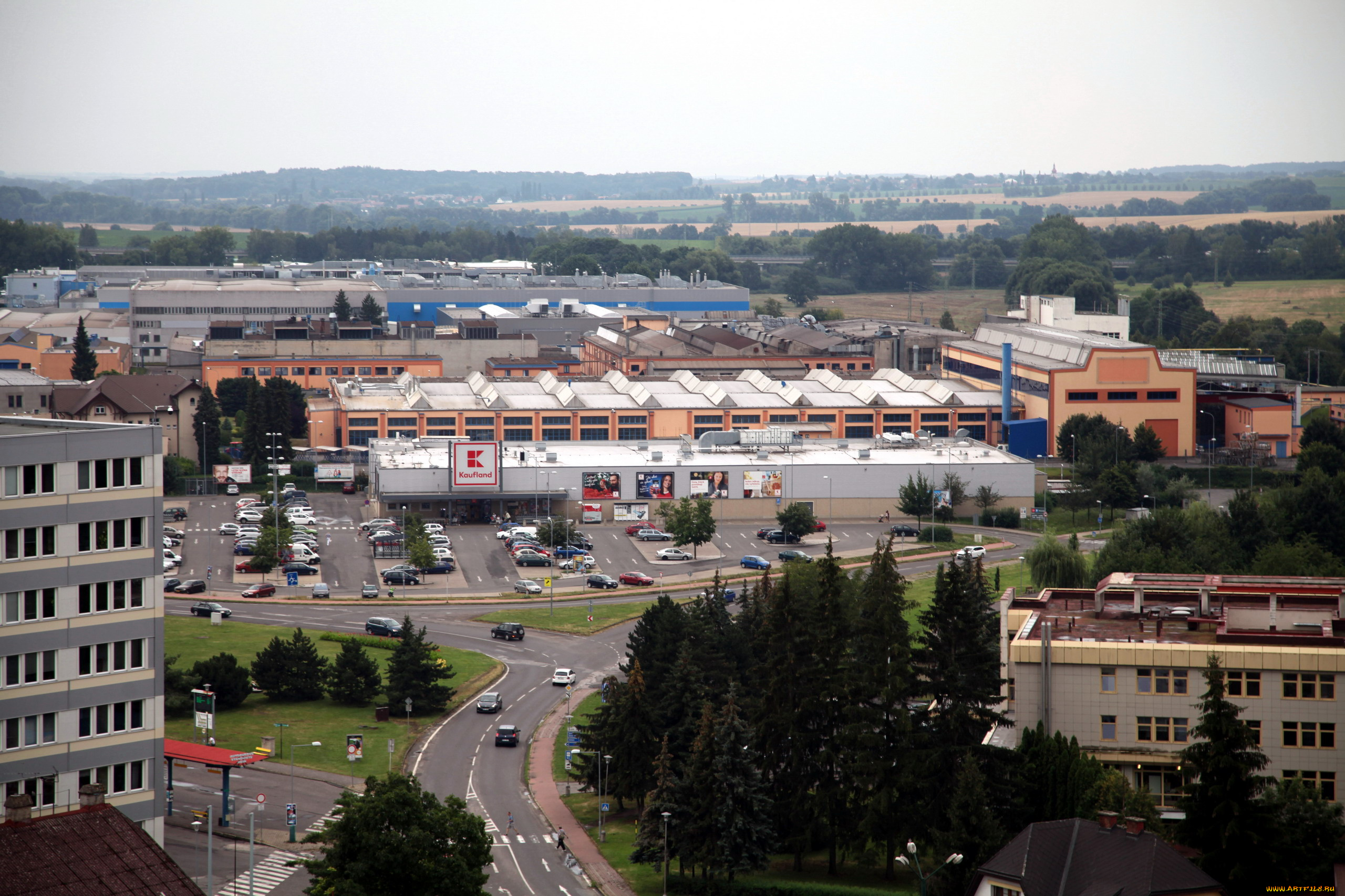 йичин, чехия, города, -, панорамы