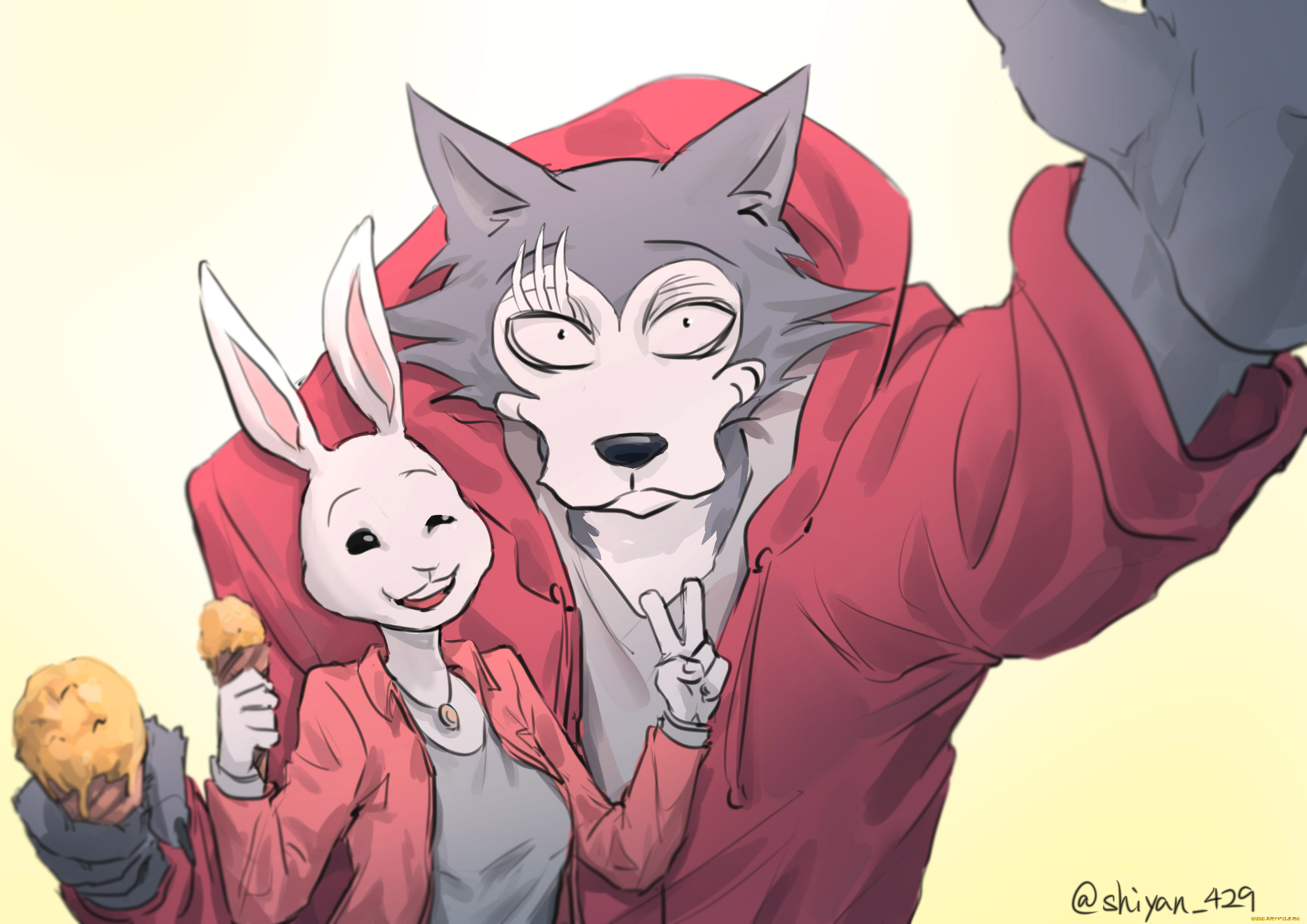 аниме, beastars
