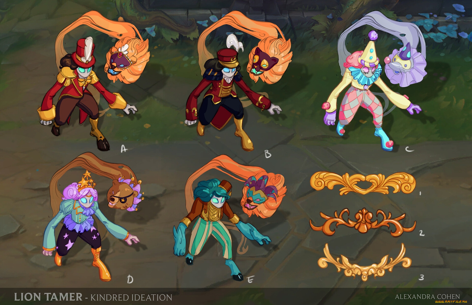 видео, игры, league, of, legends, kindred, существа, маски