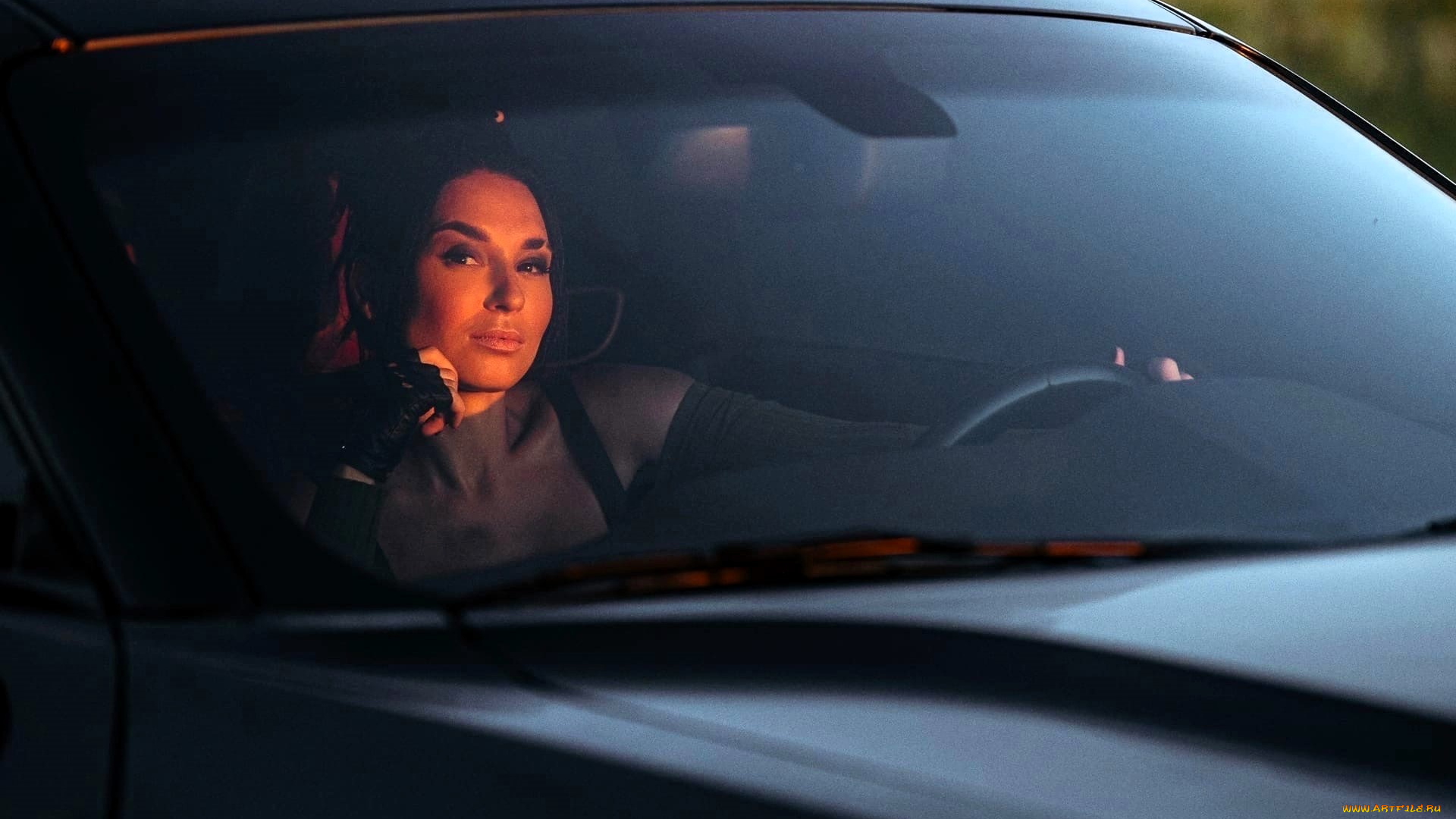 девушки, анна, шаховская, образ, косплей, лицо, машина