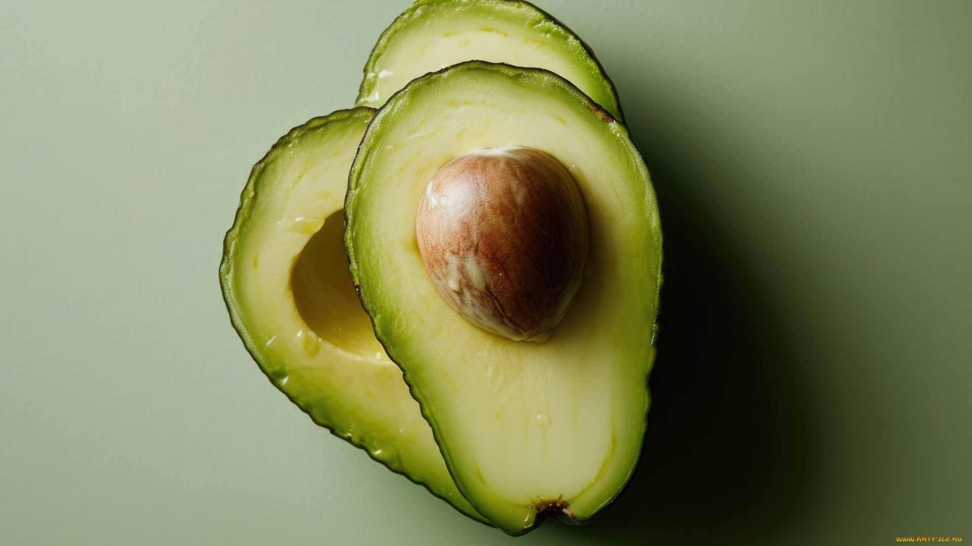 еда, авокадо, экзотический, фрукт, косточка